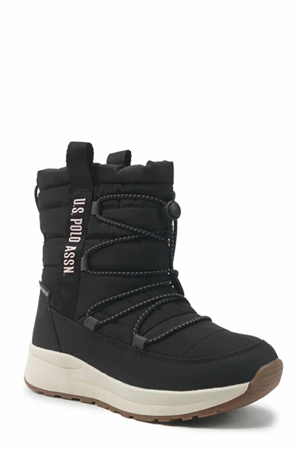 US POLO ASSN.BotU.S Polo Assn. JR Jeta Çocuk Bot Ayakkabı 102037614SIYAH