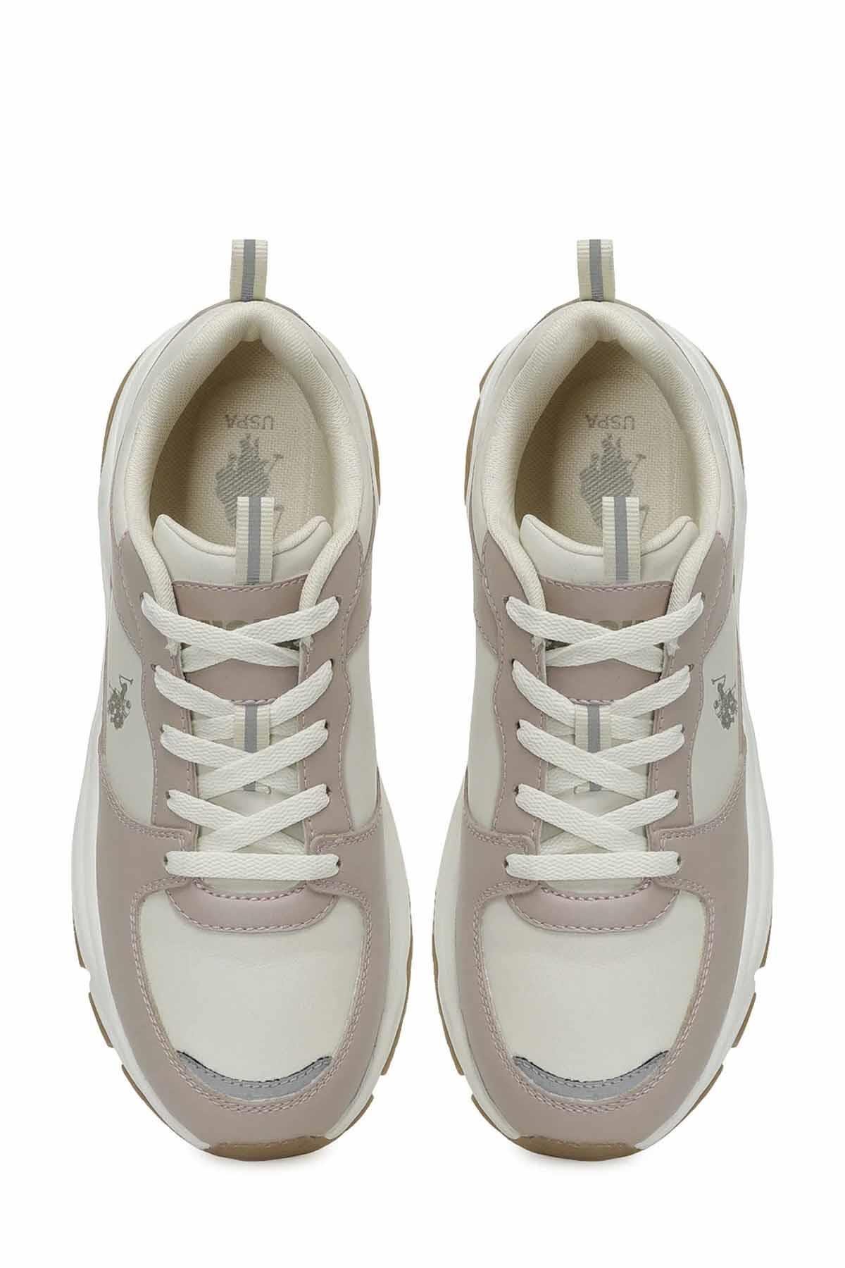 US POLO ASSN.SneakerU.S Polo Assn. Sorley PU Kadın Sneaker Ayakkabı 102032291PUDRA