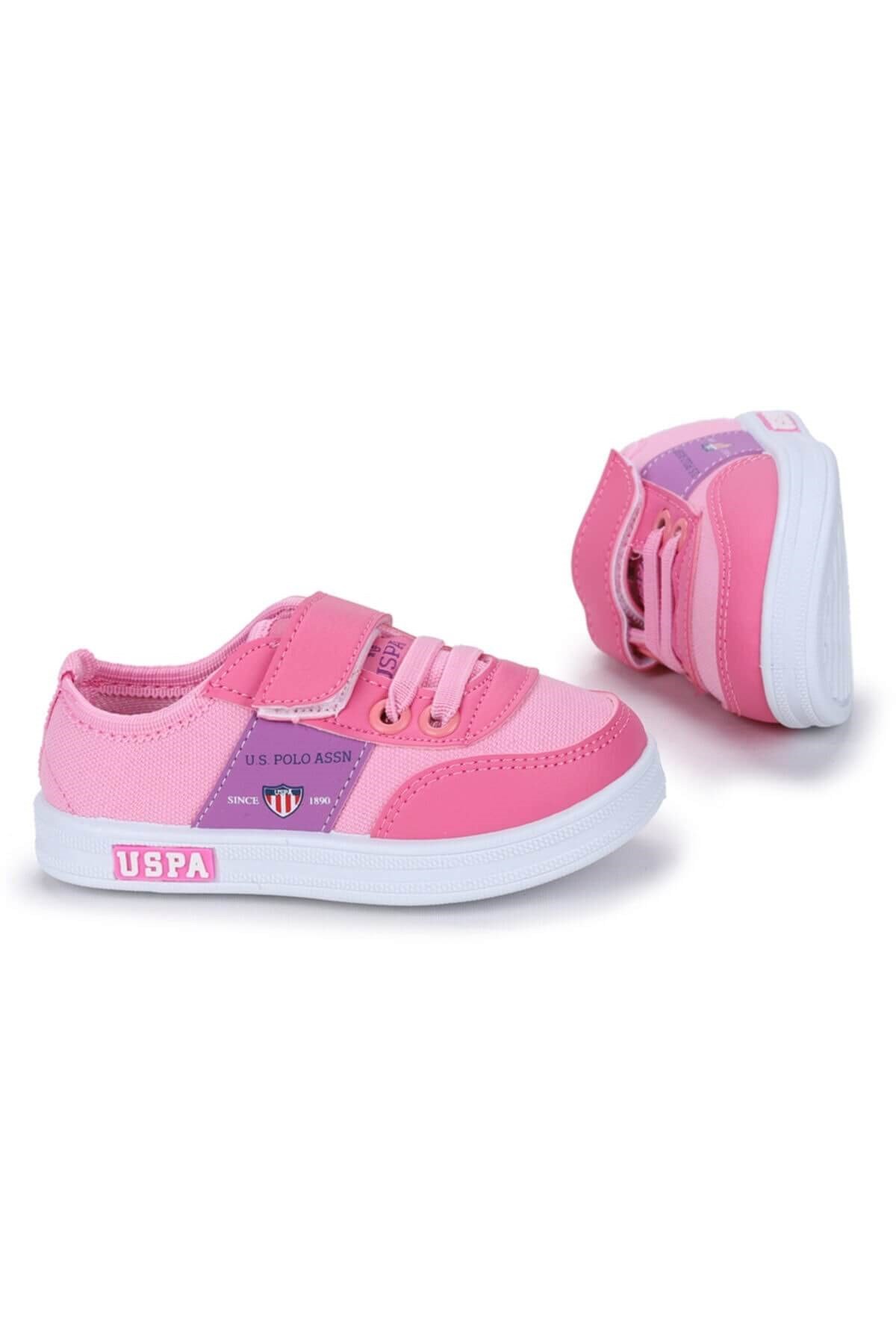 US POLOGünlük SporUs Polo Cameron Textile Çocuk Günlük Spor Ayakkabı 100909822Pembe