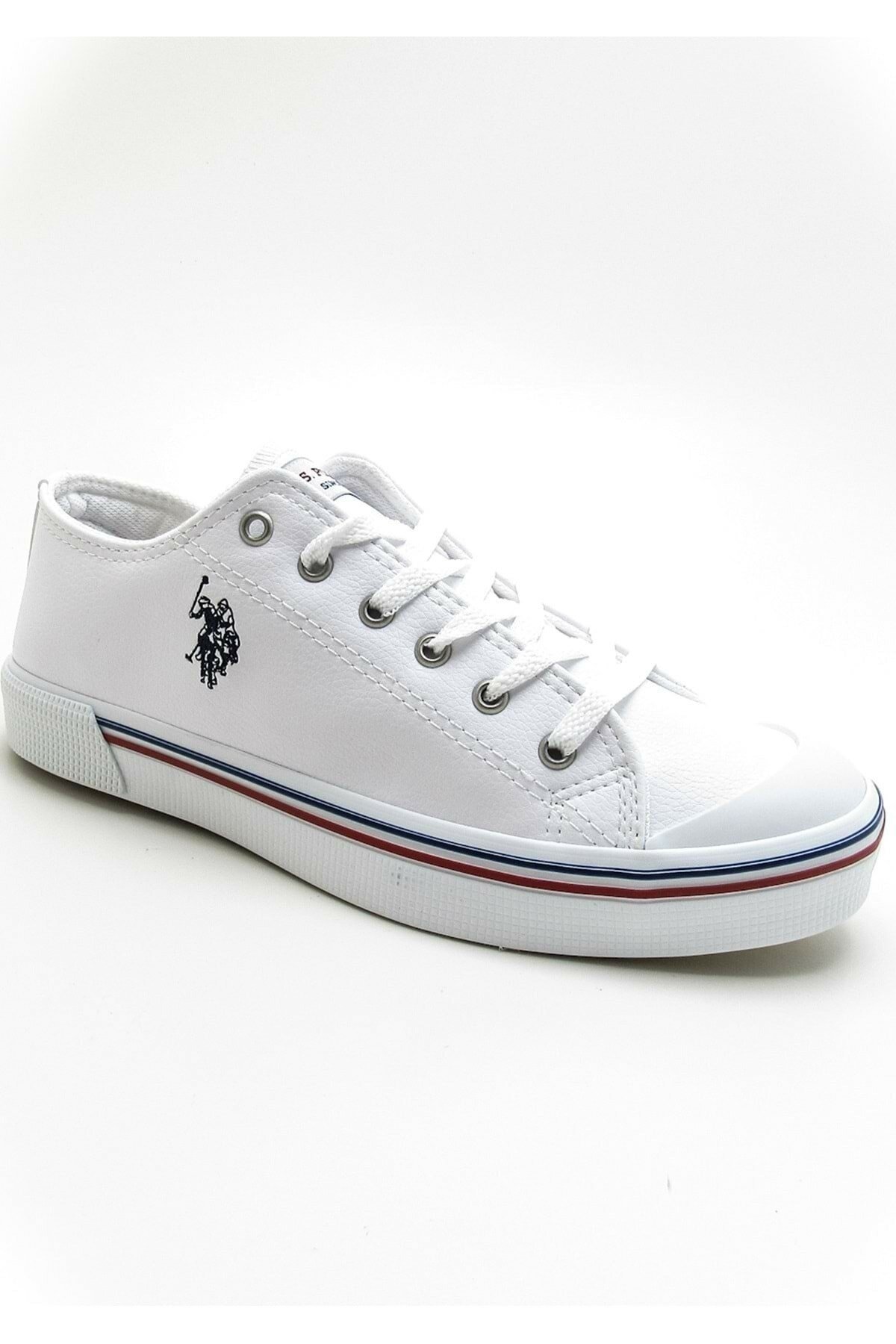 US POLOGünlük SporUS Polo Penelope Deri WT Erkek Günlük Spor Ayakkabı 101061719BEYAZ