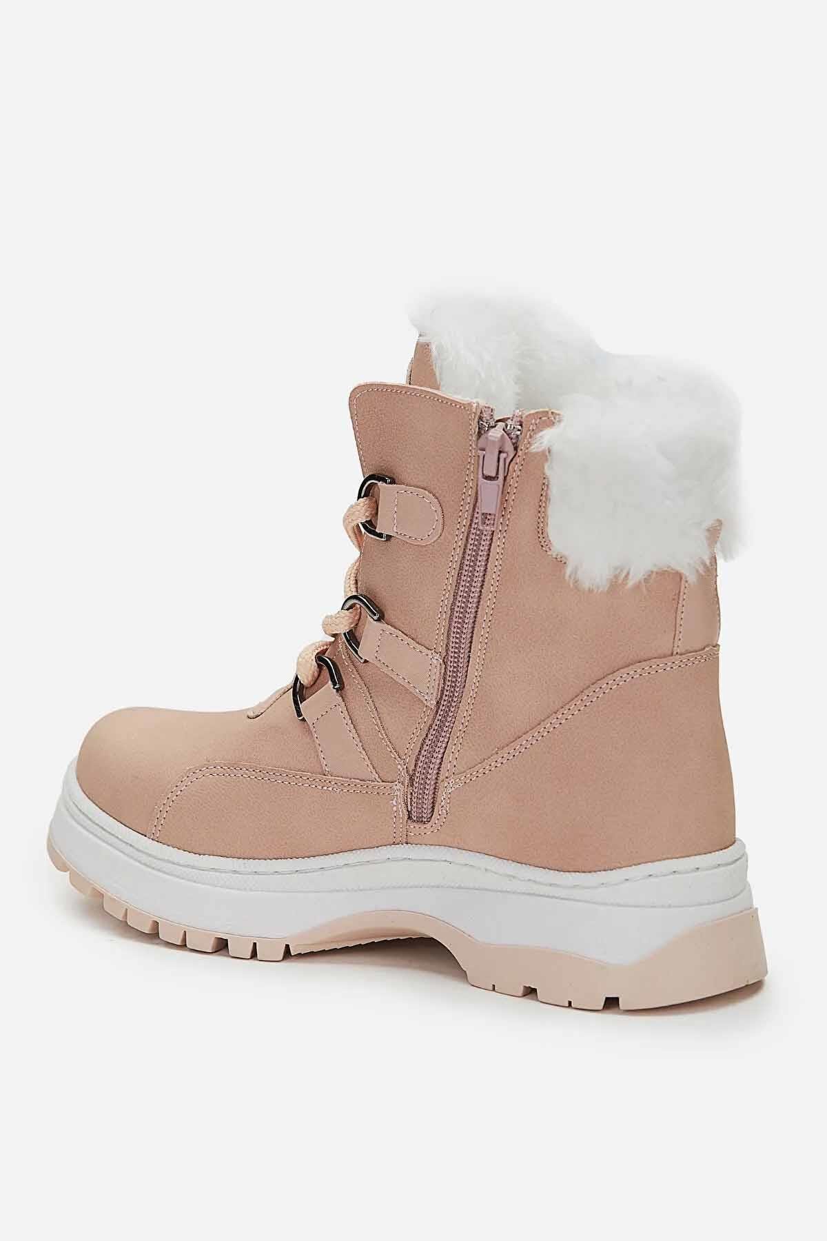 VİCCOBotVicco Alexis Kürklü Çocuk Bot Ayakkabı 946.F21K.240-114Pudra