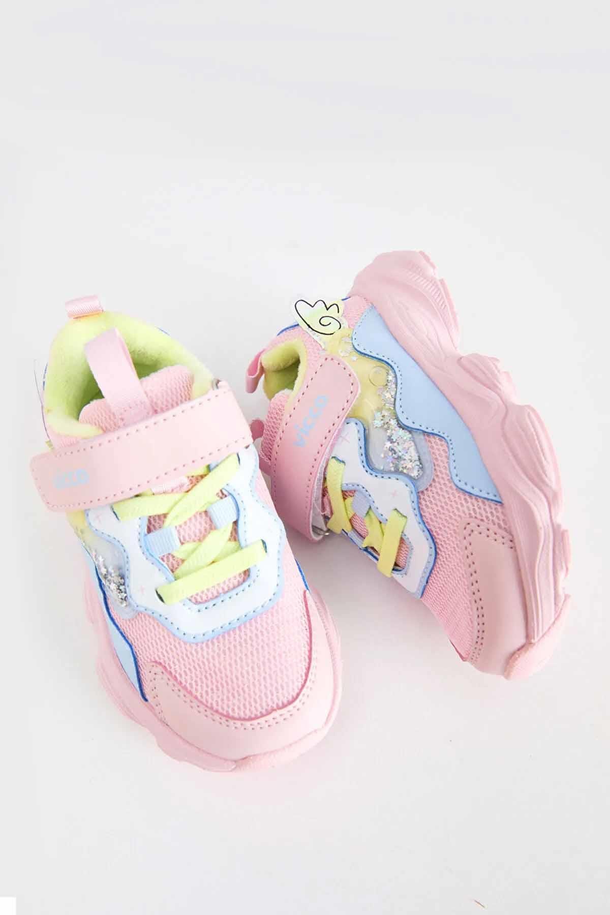 VİCCOSneakerVicco Kimmy Işıklı Çocuk Sneaker Ayakkabı 346.B24K.309-114Pudra