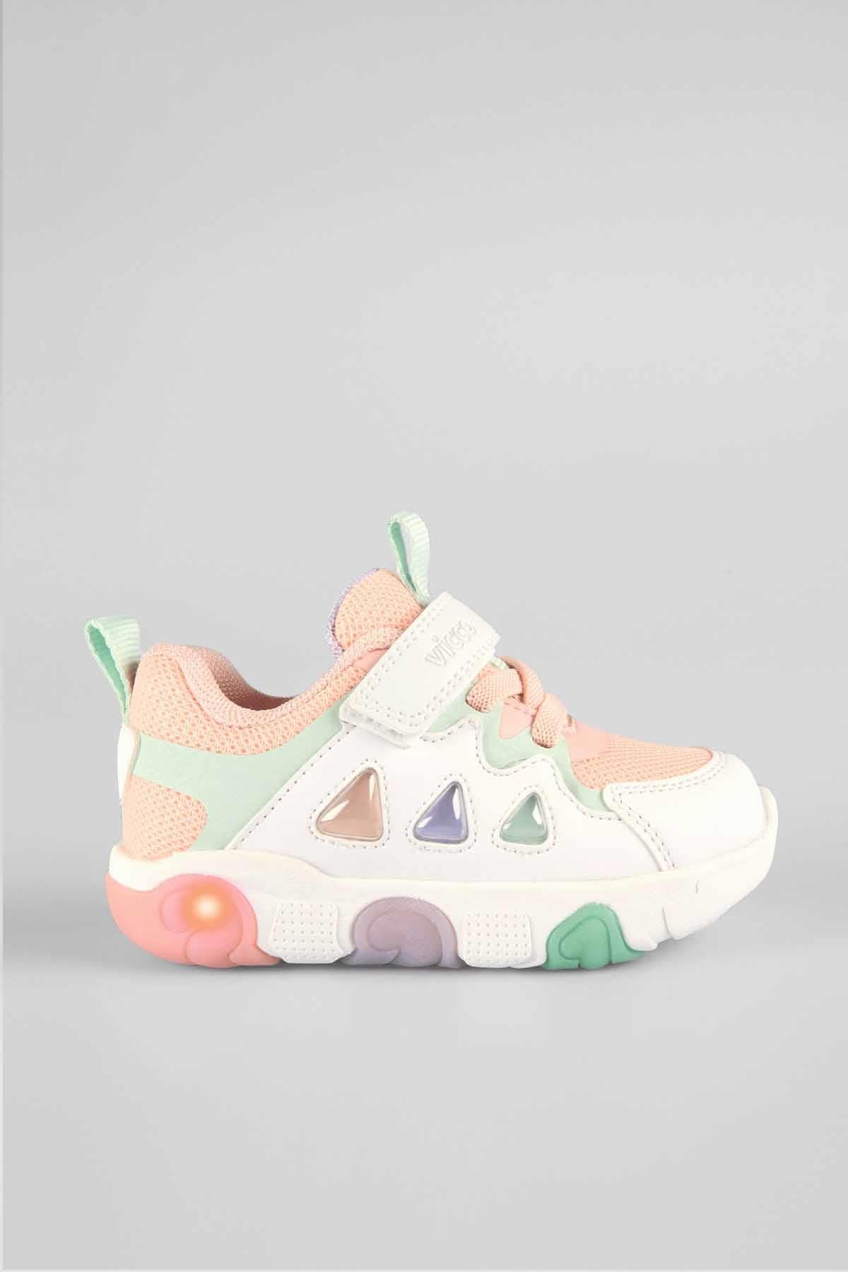 VİCCOSneakerVicco Phonex Işıklı Çocuk Sneaker Ayakkabı 346.B25K.209-114Pudra
