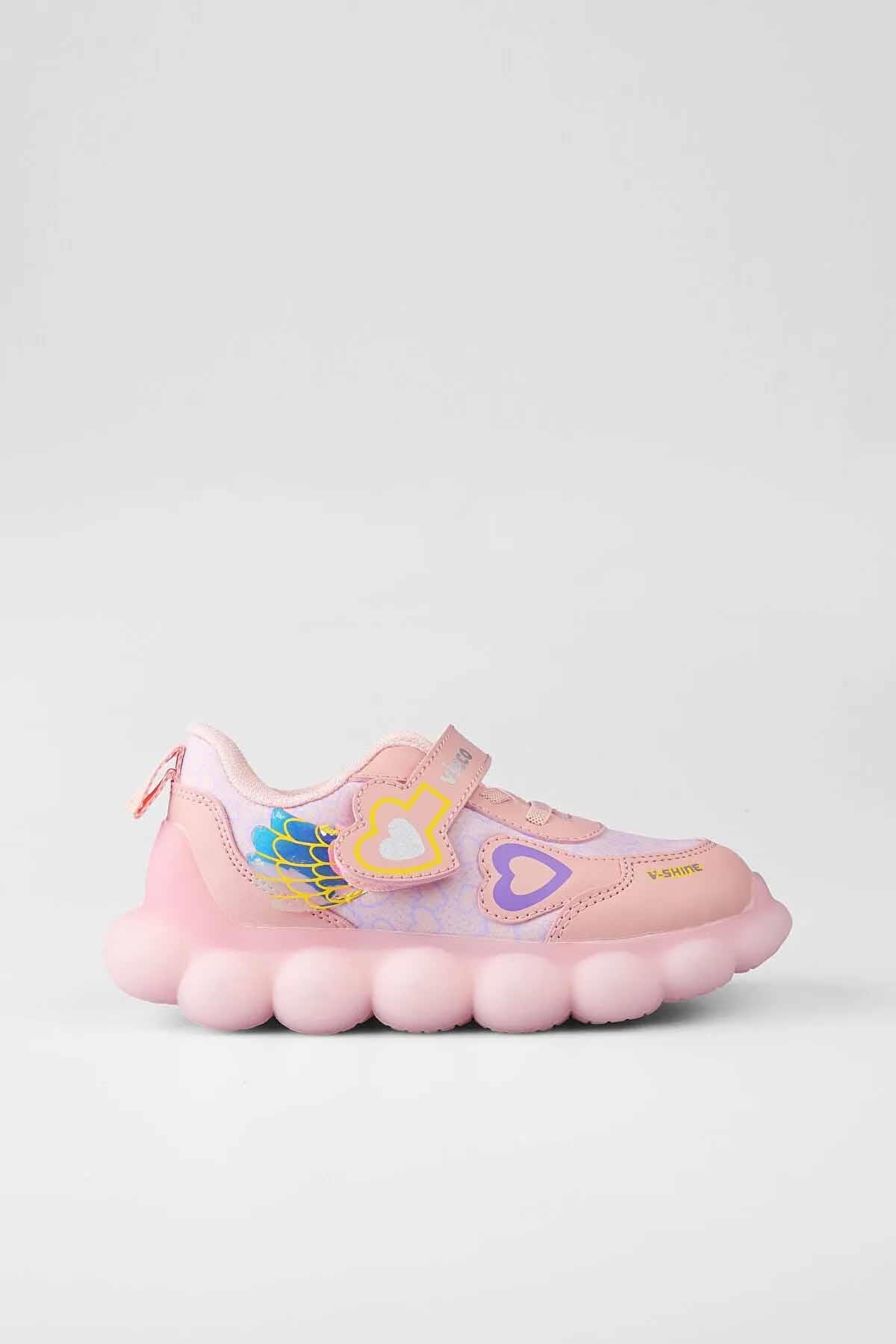 VİCCOSneakerVicco Süse Işıklı Çocuk Sneaker Ayakkabı 346.B25K.229-114Pudra