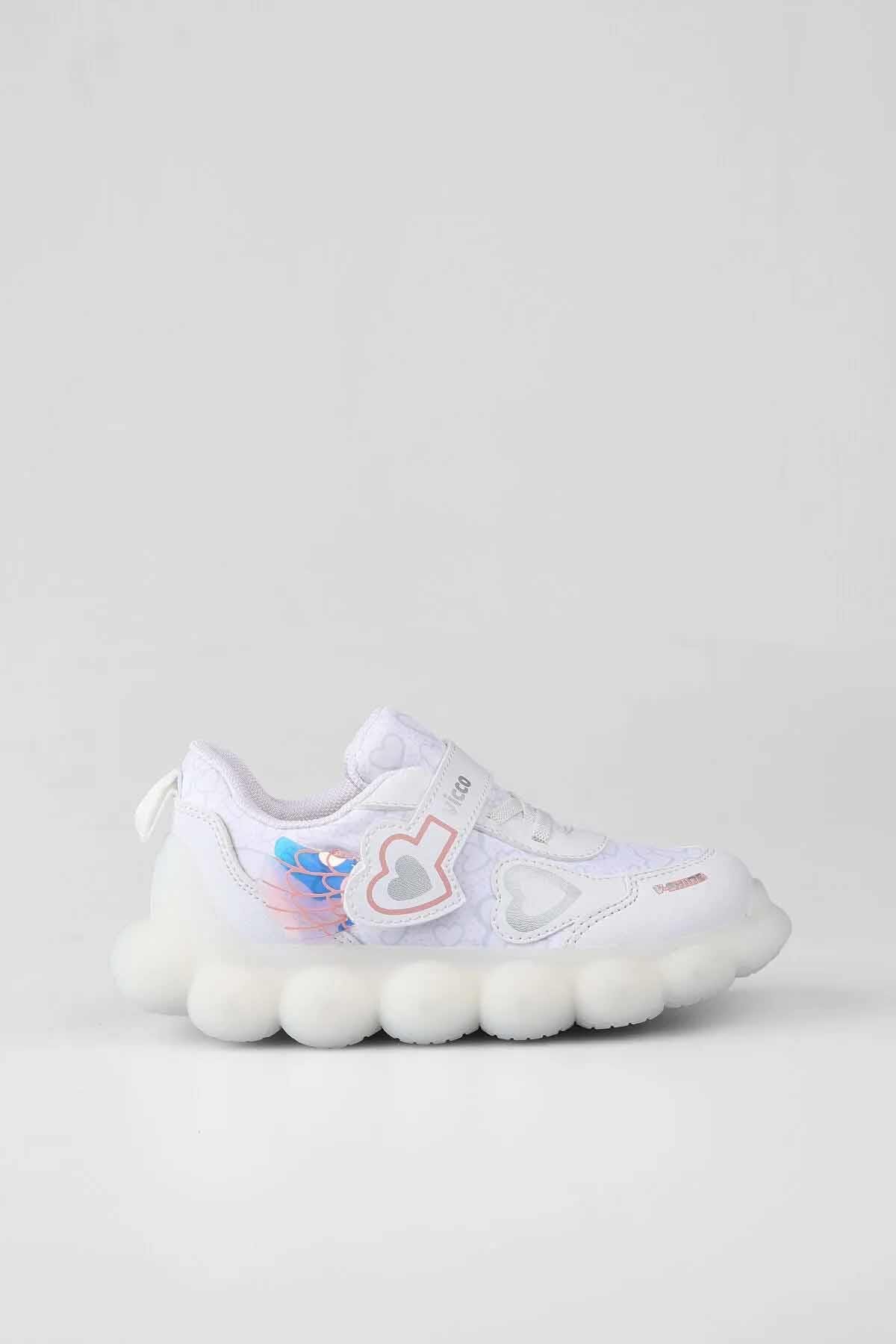 VİCCOSneakerVicco Süse Işıklı Çocuk Sneaker Ayakkabı 346.B25K.229-11Beyaz
