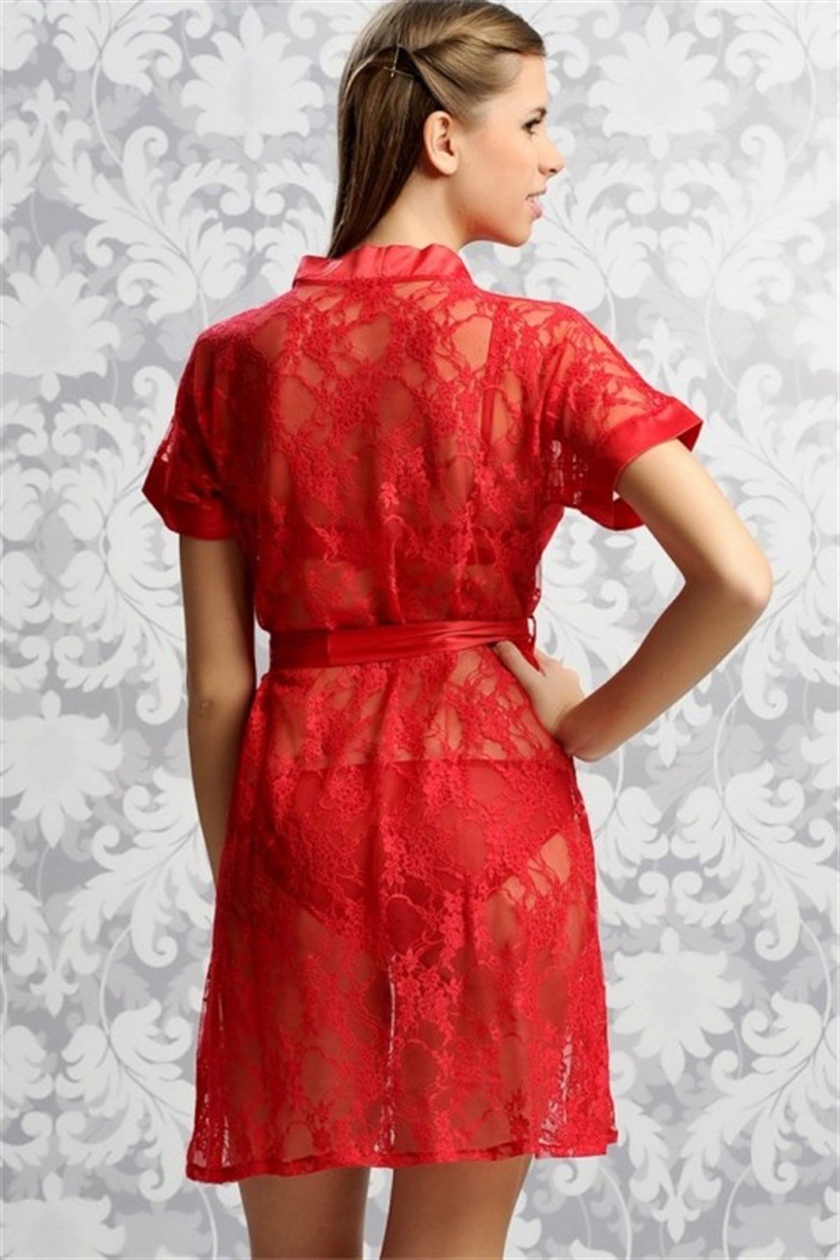 Pierre Cardin 4074 Sacha Dantel Sabahlık