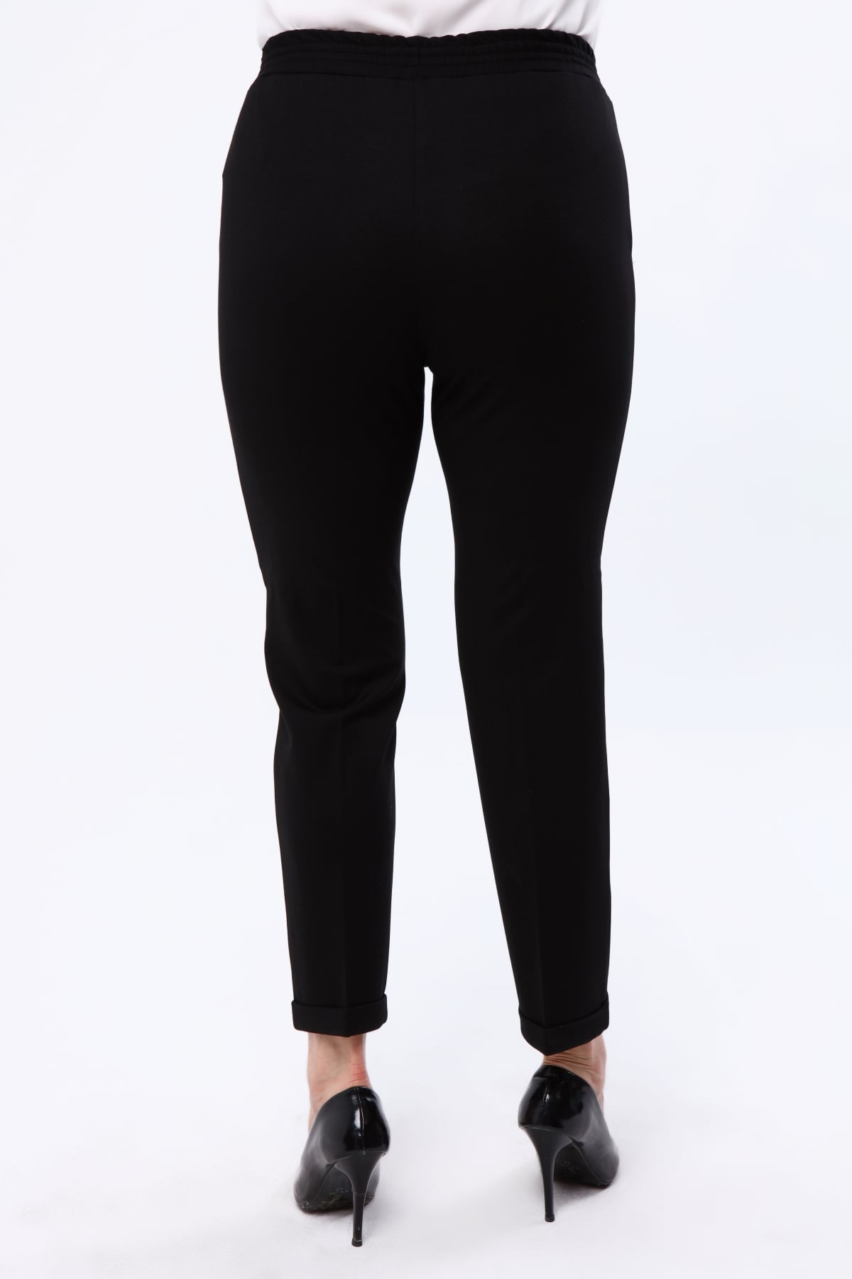 Büyük Beden Duble Paça Tayt PantolonCurvy TrendBüyük Beden Duble Paça Tayt Pantolon