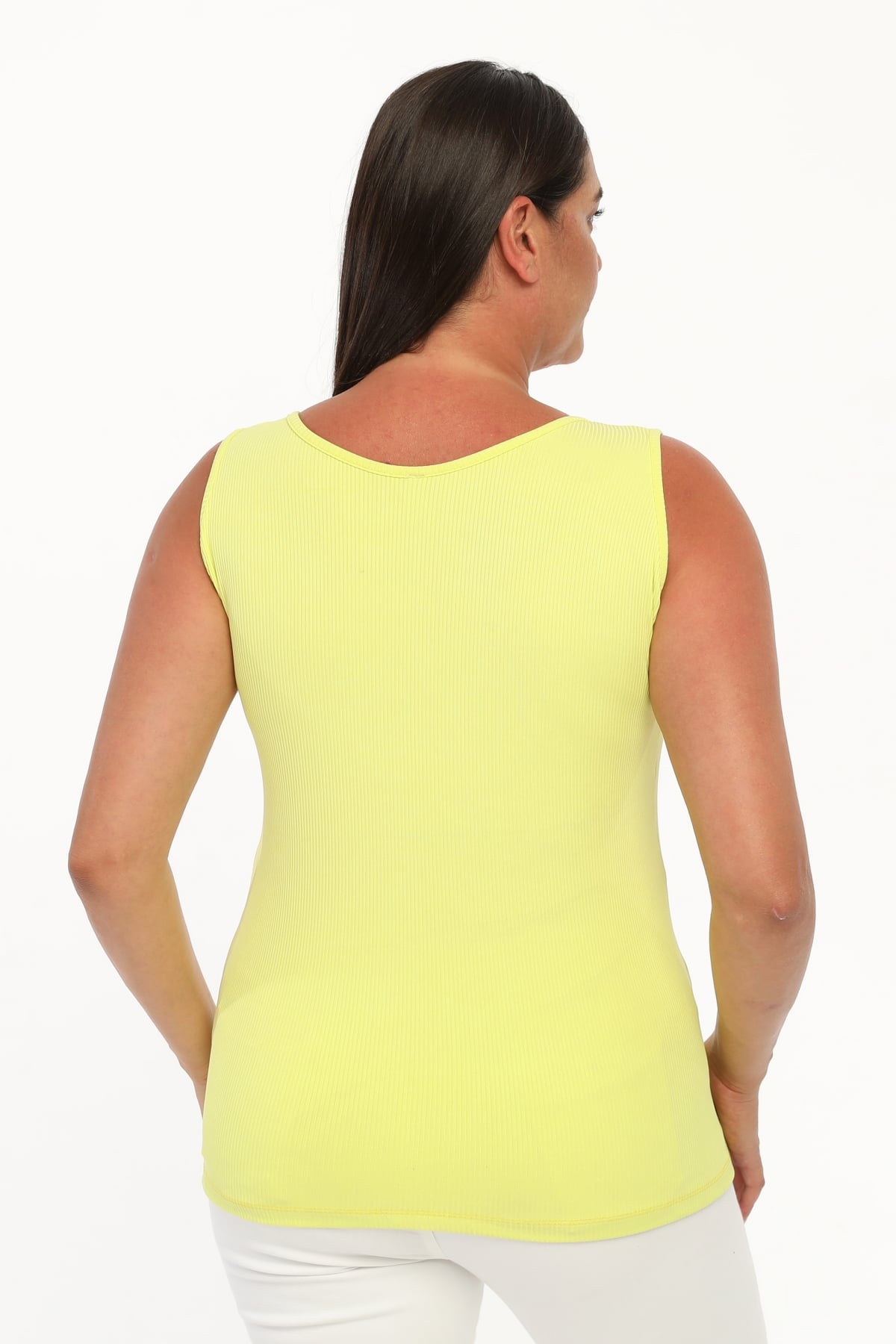 Büyük Beden Kare Yaka Kaşkorse Bluz YeşilCurvy TrendBüyük Beden Kare Yaka Kaşkorse Bluz Yeşil