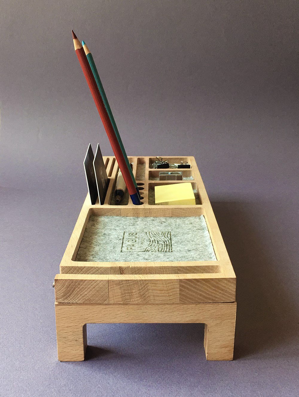 Mini Sharpy Masa Düzenleyici (Gri)