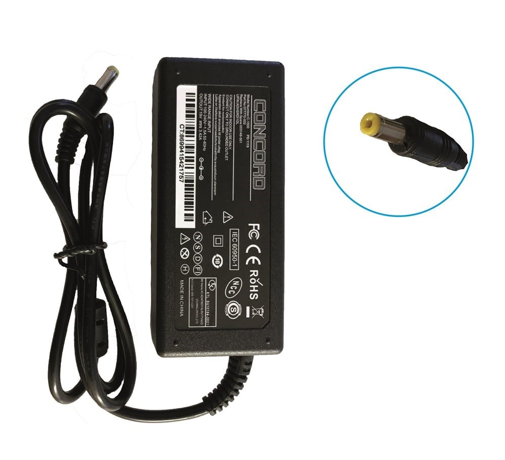 19V 3.42A 65W 5.5*1.7mm Acer Laptop Notebook Adaptör Şarj Aleti 