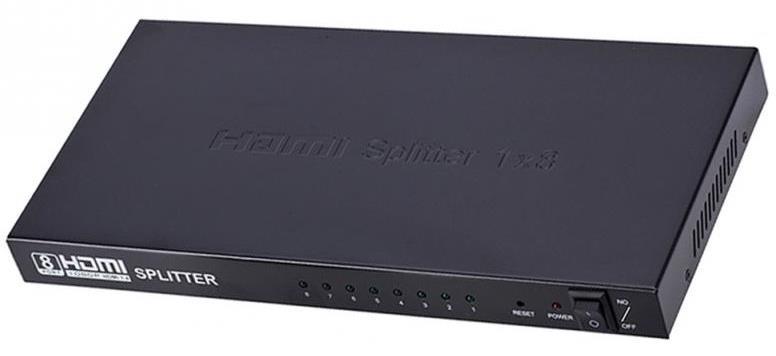 8 Port Hdmi Splitter Çoklayıcı Switch Ekran Çoklayıcısı