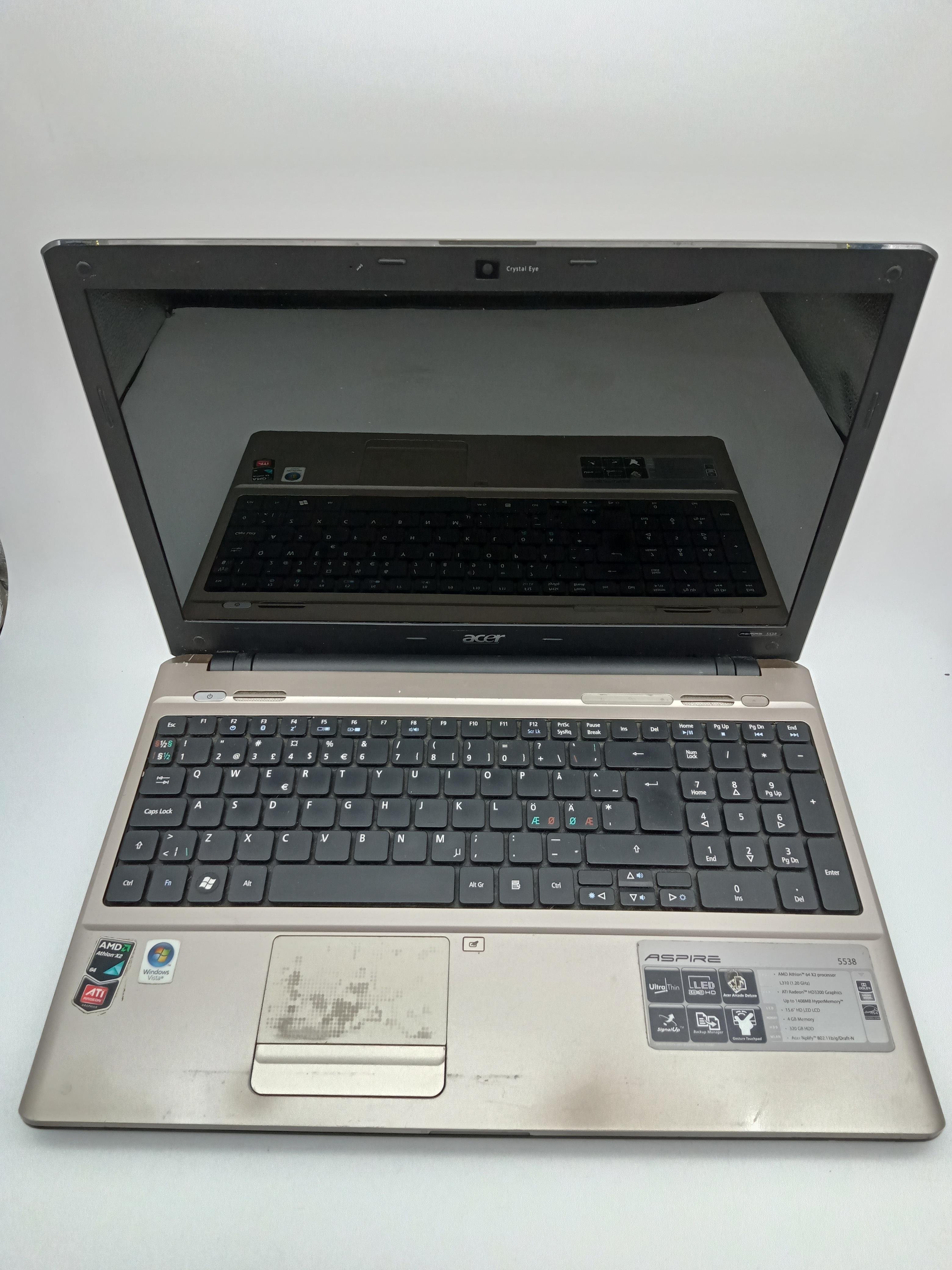 ACER 5538 İKİNCİ EL NOTEBOOK