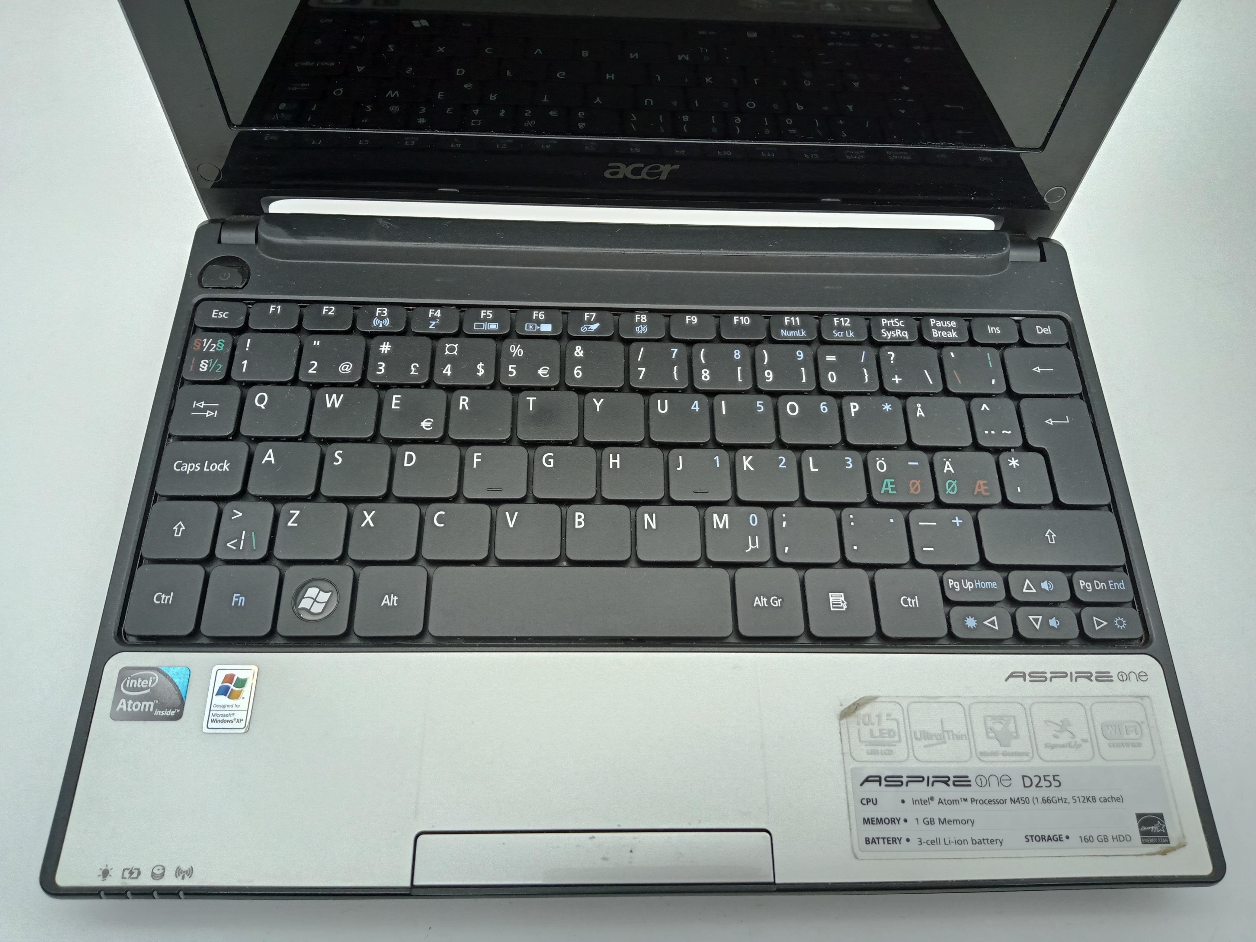 ACER ASPİRE D255 İKİNCİ EL NOTEBOOK
