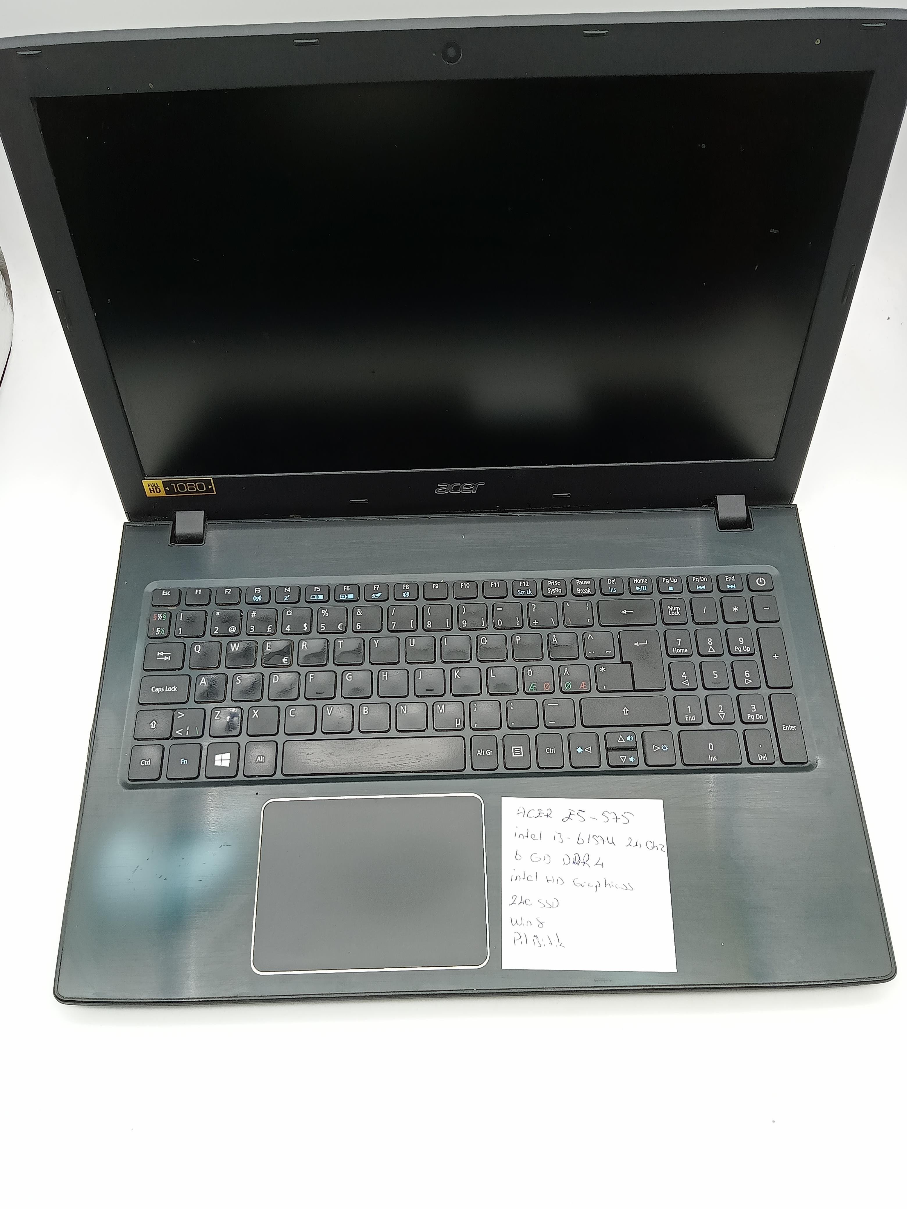 ACER E5 575 İKİNCİ EL NOTEBOOK
