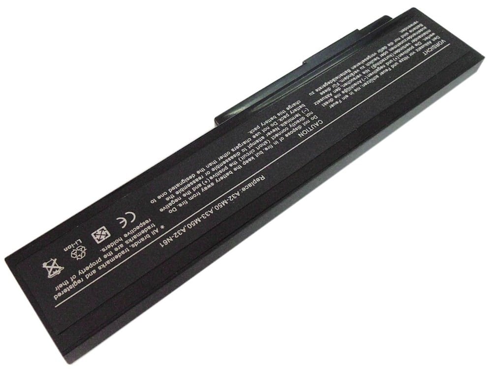 Asus A32-M50, A32-N61,CASPER H36, A32-H36 A32-X64, A33-M50 Pil, Asus M50, M50sa, M50vc, M50vn, M60J, M60Vp, M70Sa, M70Vn, N61, G50Vt, G51Jx, G60Jx, X64, X64Jq N61 X64 N53 Batarya Pil