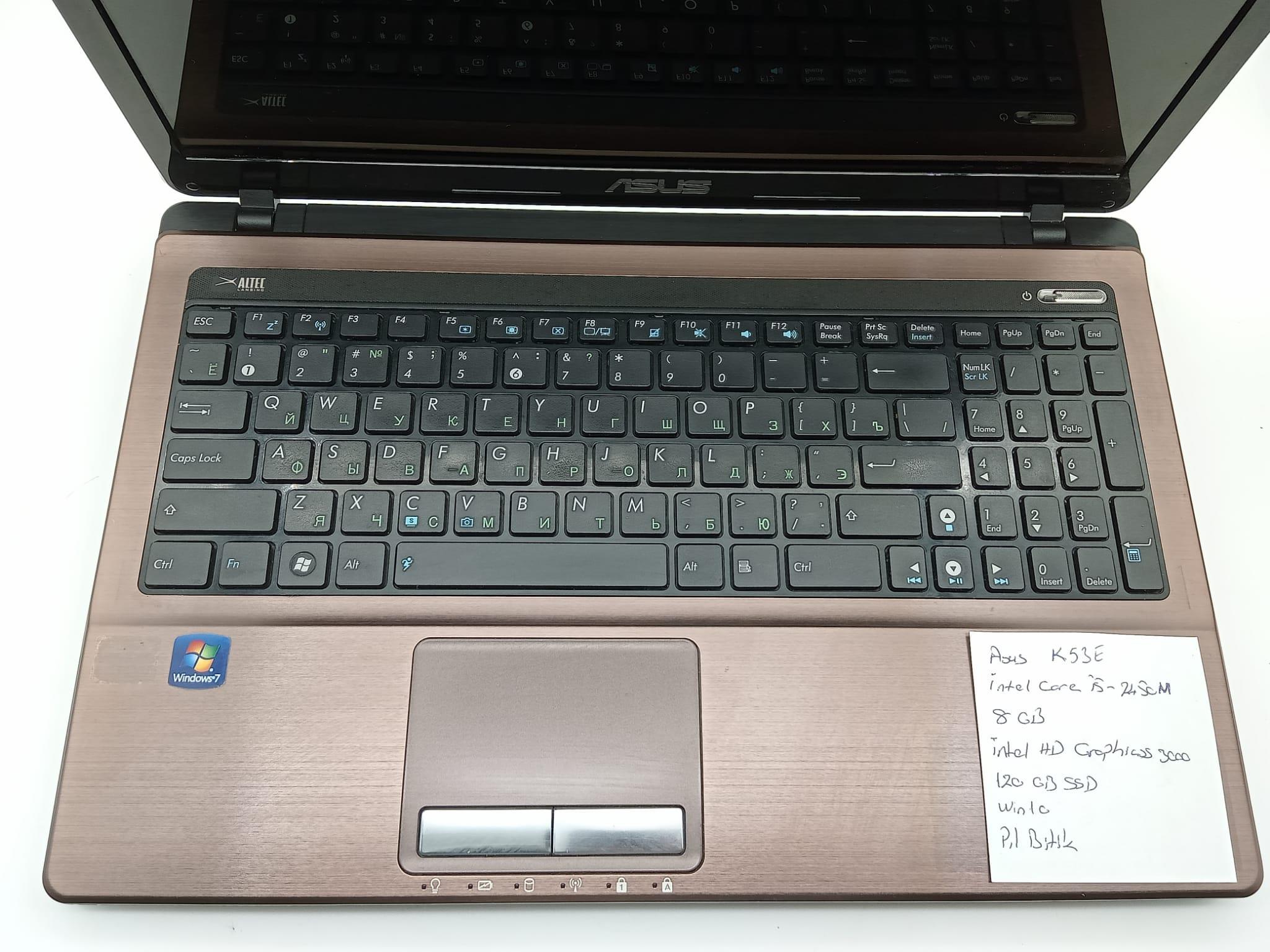 ASUS K53E 2 EL NOTEBOOK