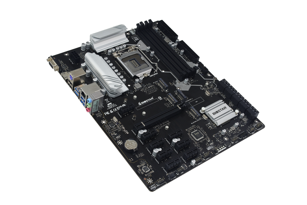 Biostar TZ590-BTC-DUO 3600 mhz(OC) M.2 1200 p ATX Anakart