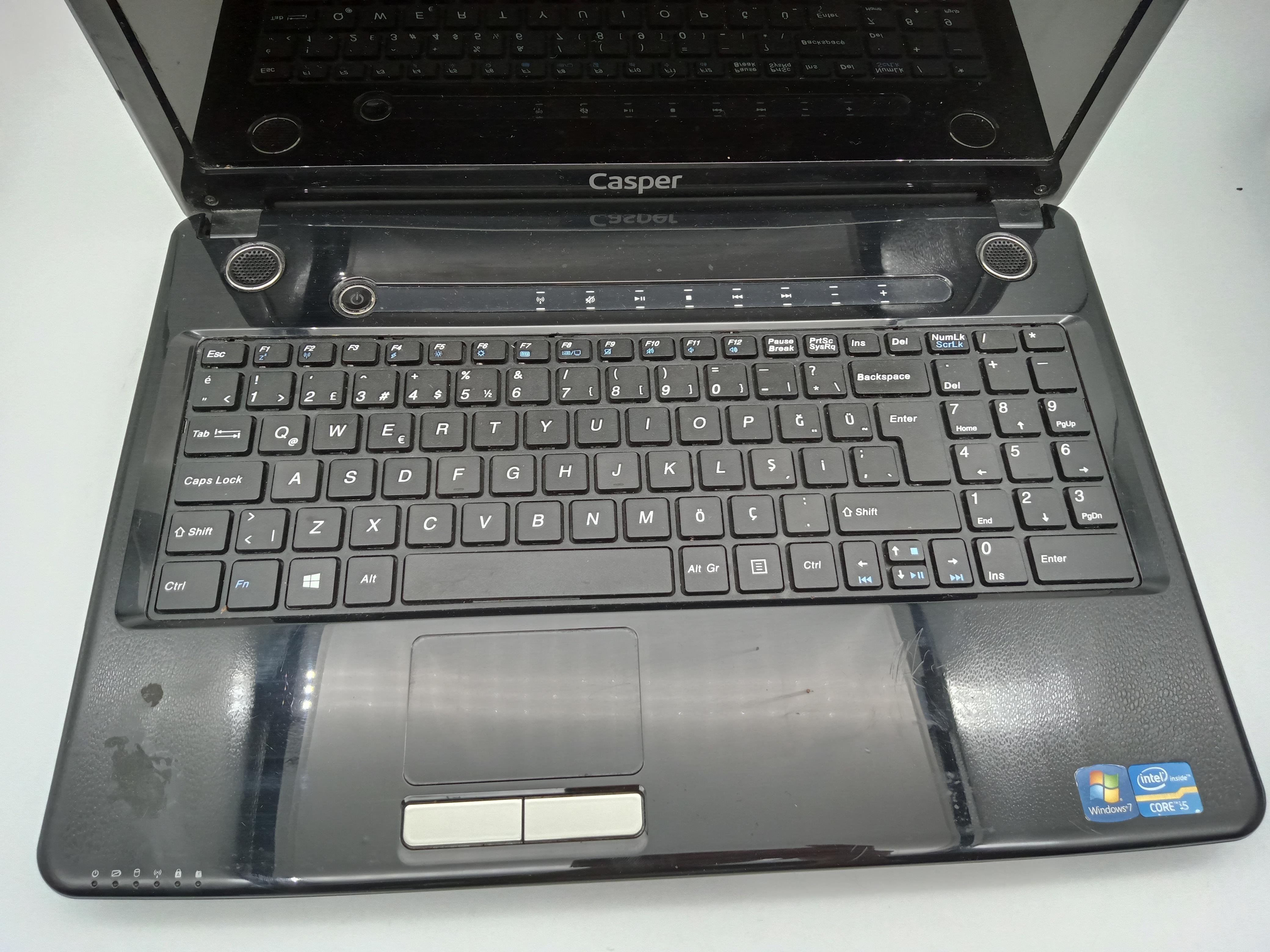 CASPER A15 İKİNCİ EL NOTEBOOK