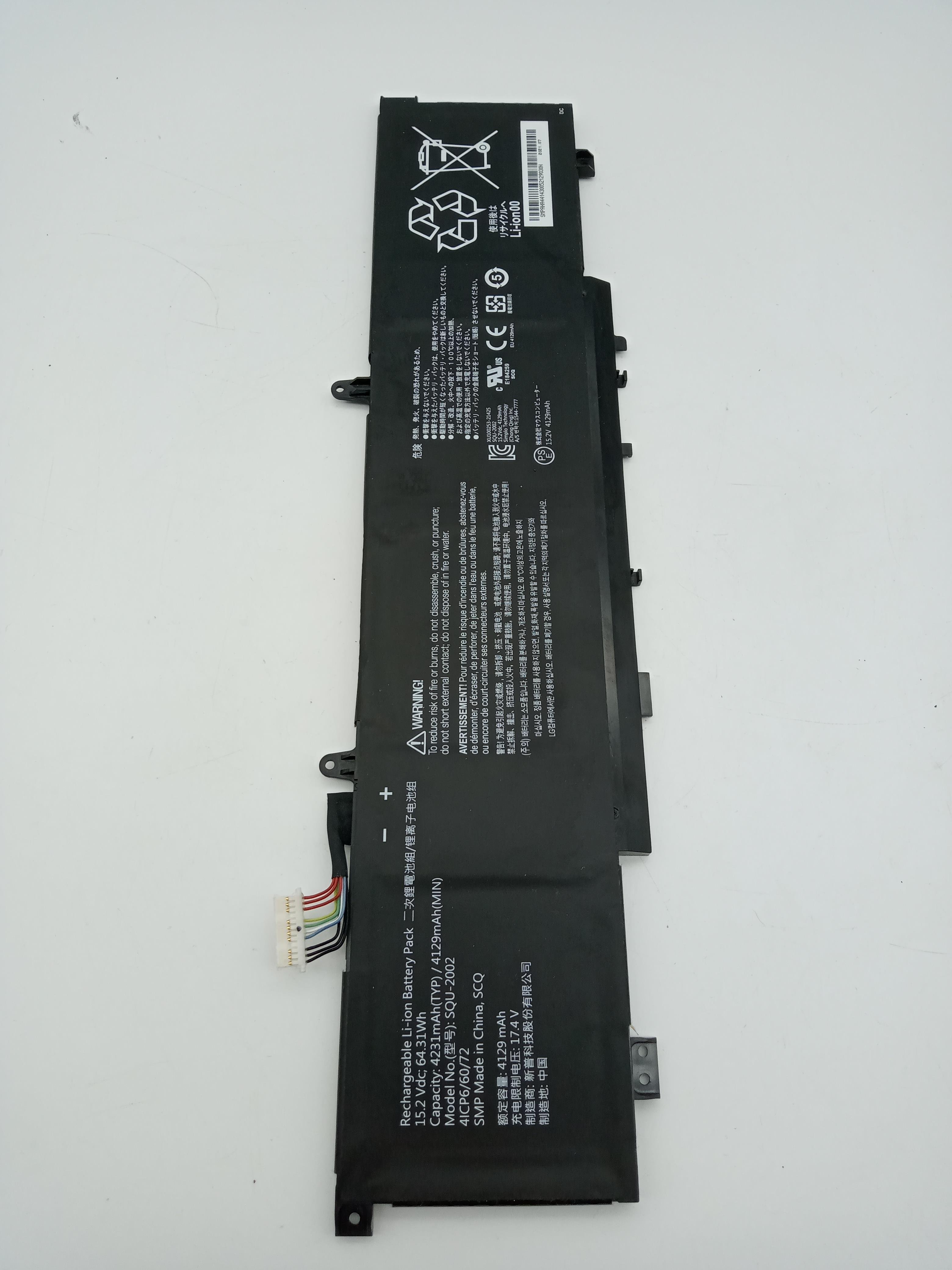 CASPER EXCALIBUR G911 Notebook Batarya
