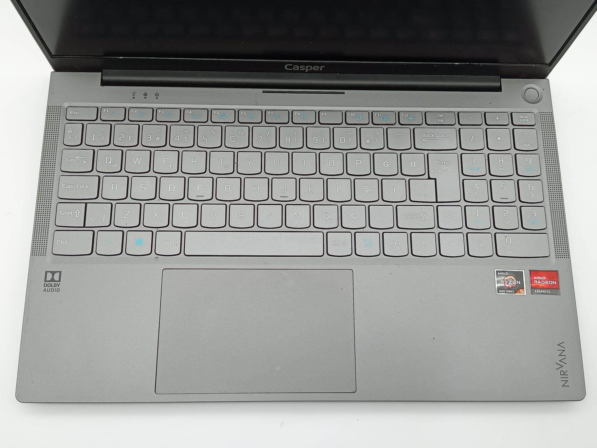 CASPER NİRVANA X600 İKİNCİ EL NOTEBOOK