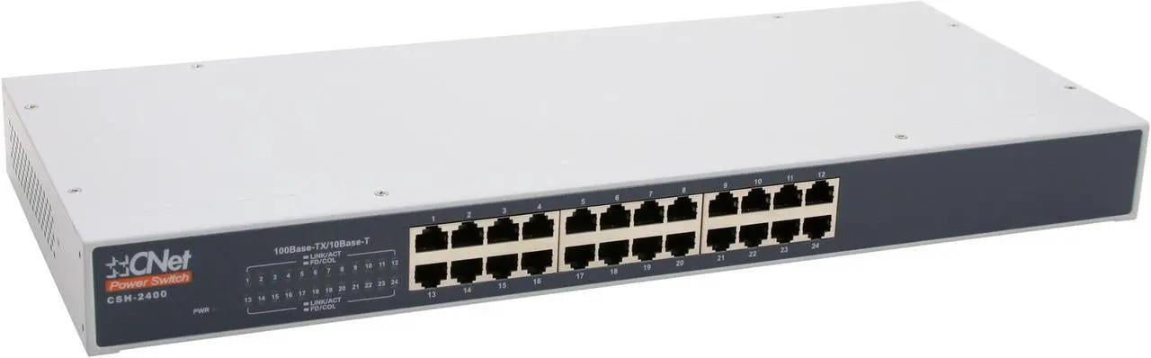 Cnet Csh-2400 24 Port 10/100 Mbps Fast Ethernet Yönetilmez Switch