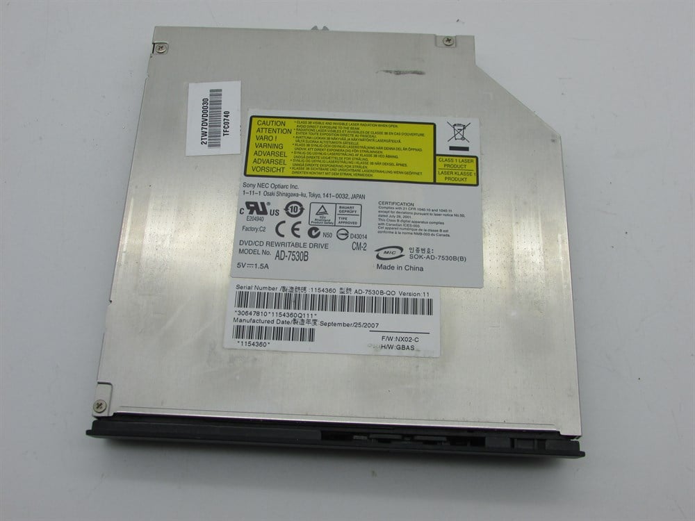 DATRON TW7 Notebook Dvd Rom