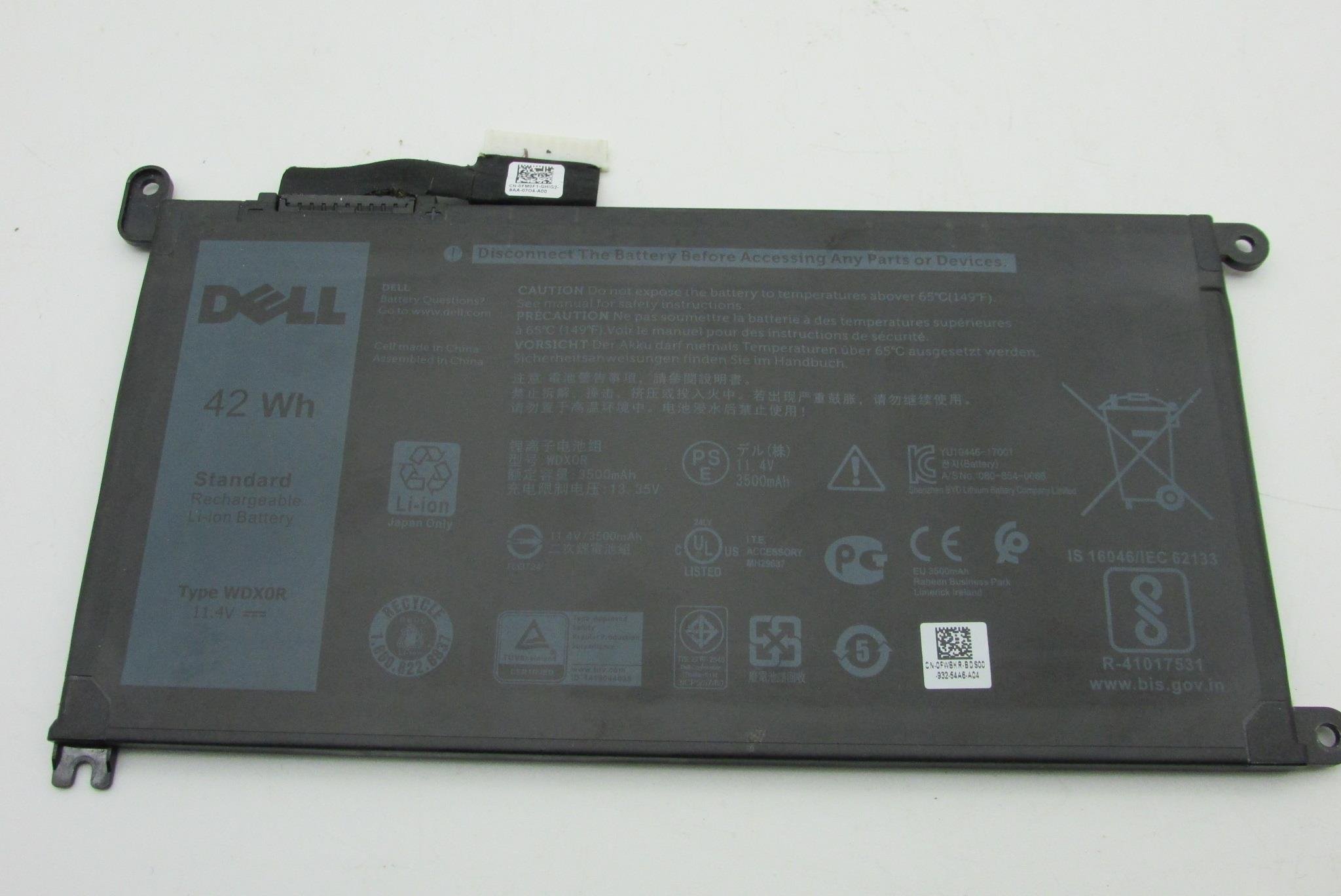 DELL İNSPİRON 3580 5368 5378 5379 5565 5567 5568 5570 5575 5578 5579 5765 5767 5770 5775 7368 7375 7378 7560 7569 7570 7573 7579 7580 3593 5K9CP WDX0R WDXOR 0WDX0R FC92N, P93G P66F P69G P58F P75G P89G P92G P75F P88G Batarya Kablosu Flex