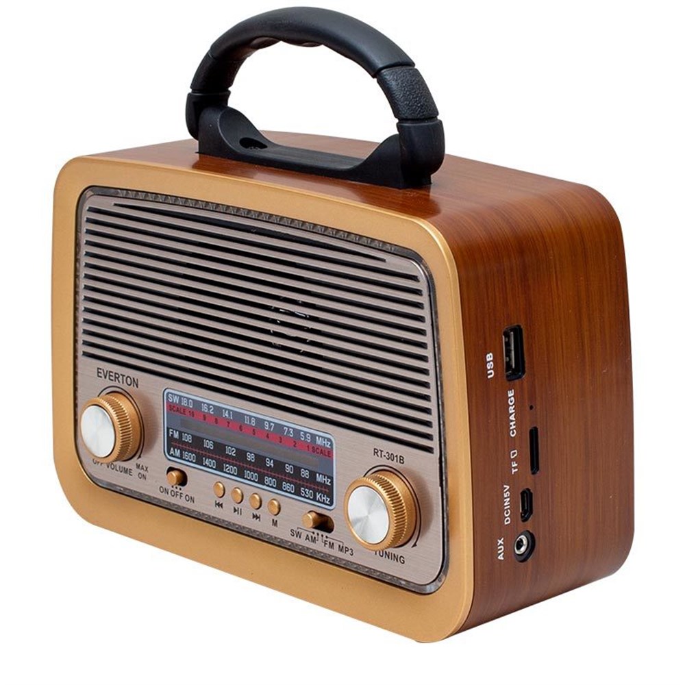 Everton RT-301BT USB-SD-FM-Bluetooth Destekli Nostaljik Radyo