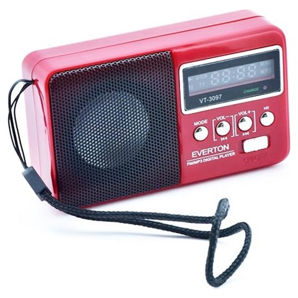Everton RT-303 Müzik Kutusu Usb-Radyo (Kırmızı)