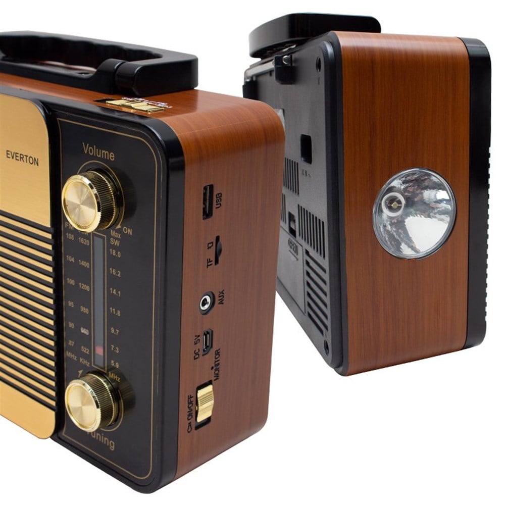 Everton RT-351BT USB/SD/FM/AW/SW/AUX/Bluetooth Destekli Müzik Kutusu