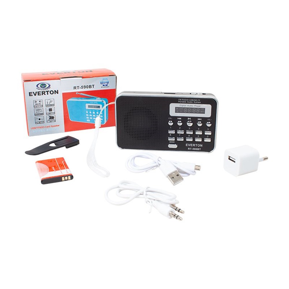 Everton RT-590 USB-SD-FM-SW Radyo Müzik Kutusu