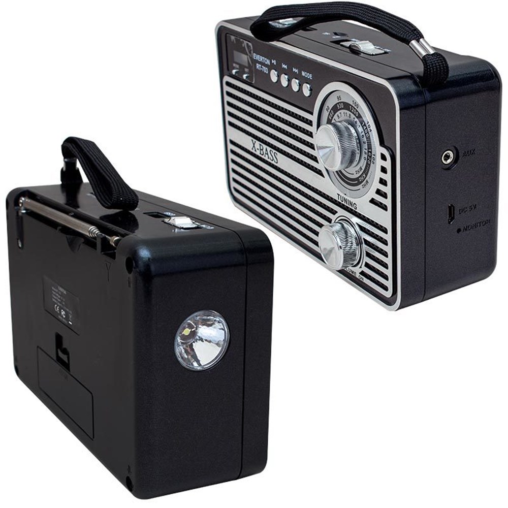 Everton RT-703BT USB/SD/FM/AUX Destekli Nostaljik Radyo