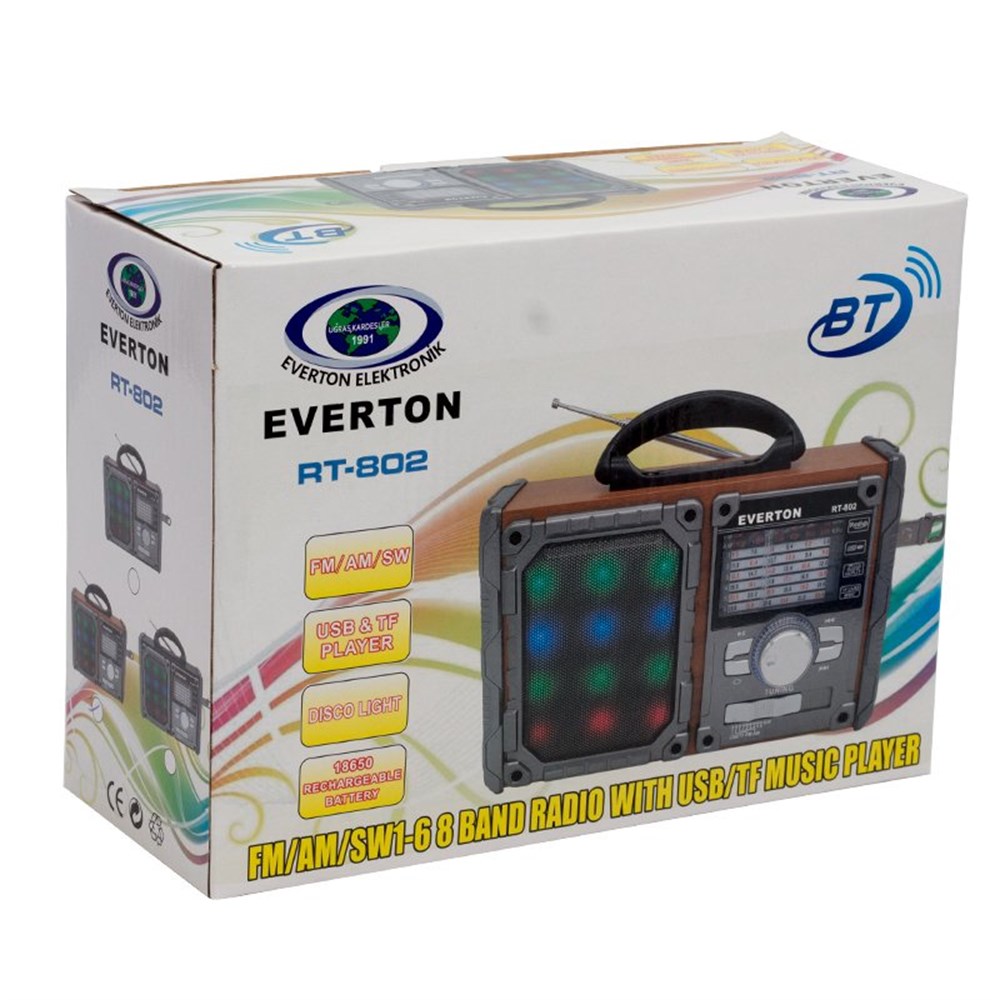 Everton RT-802 USB-SD-FM Nostaljik Radyo