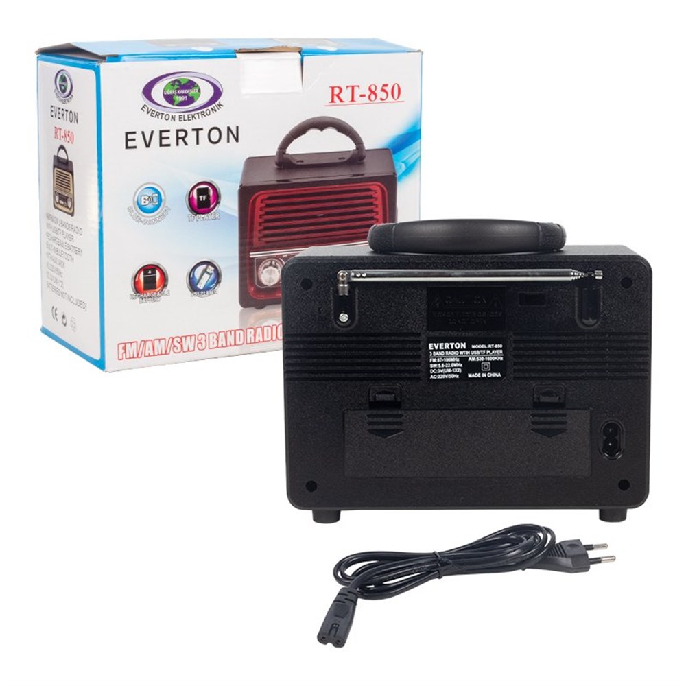 Everton RT-850BT USB-SD-FM-Bluetoth Müzik Kutusu