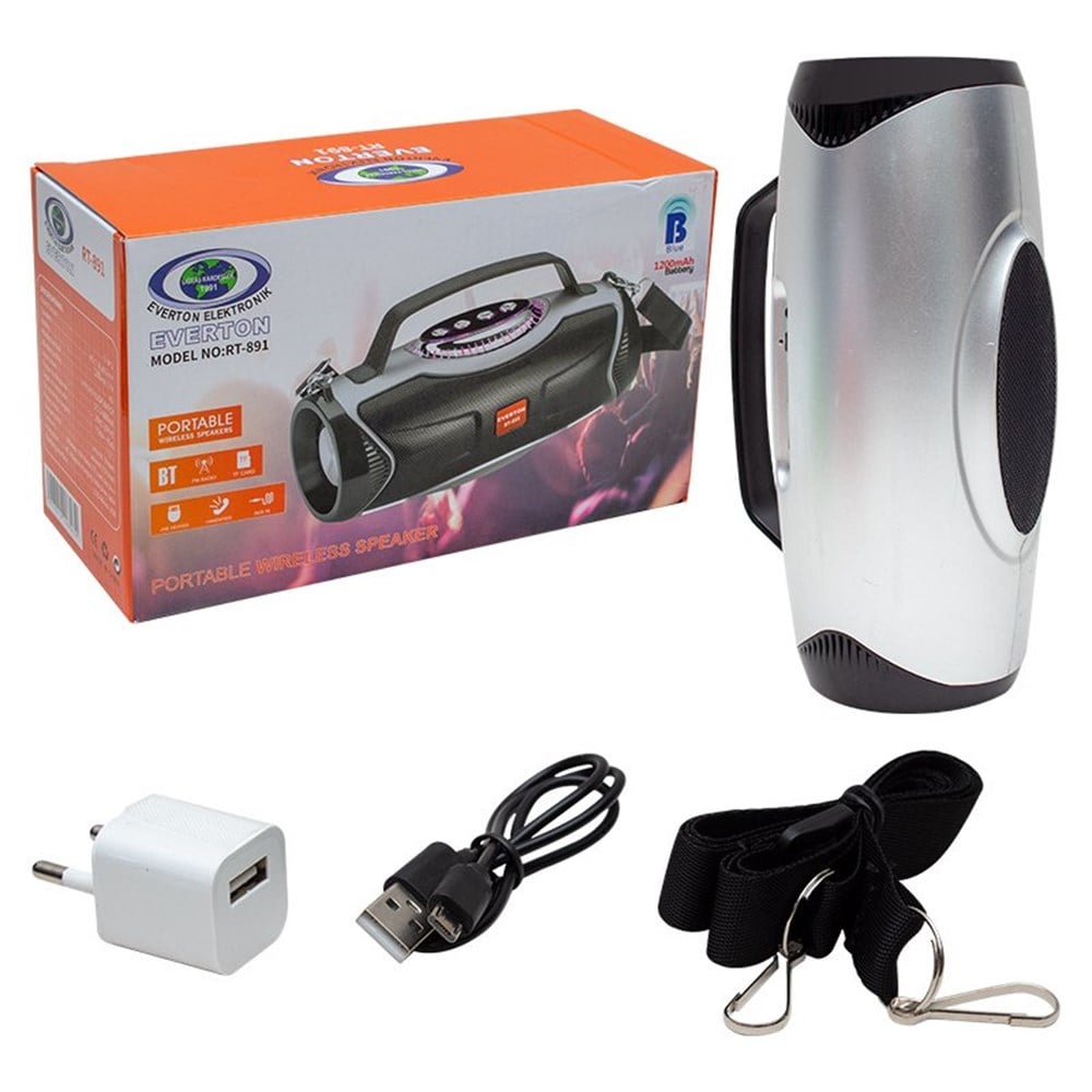 Everton RT-891BT BÜYÜK USB/SD/FM/Bluetooth Taşınabilir Hoparlör