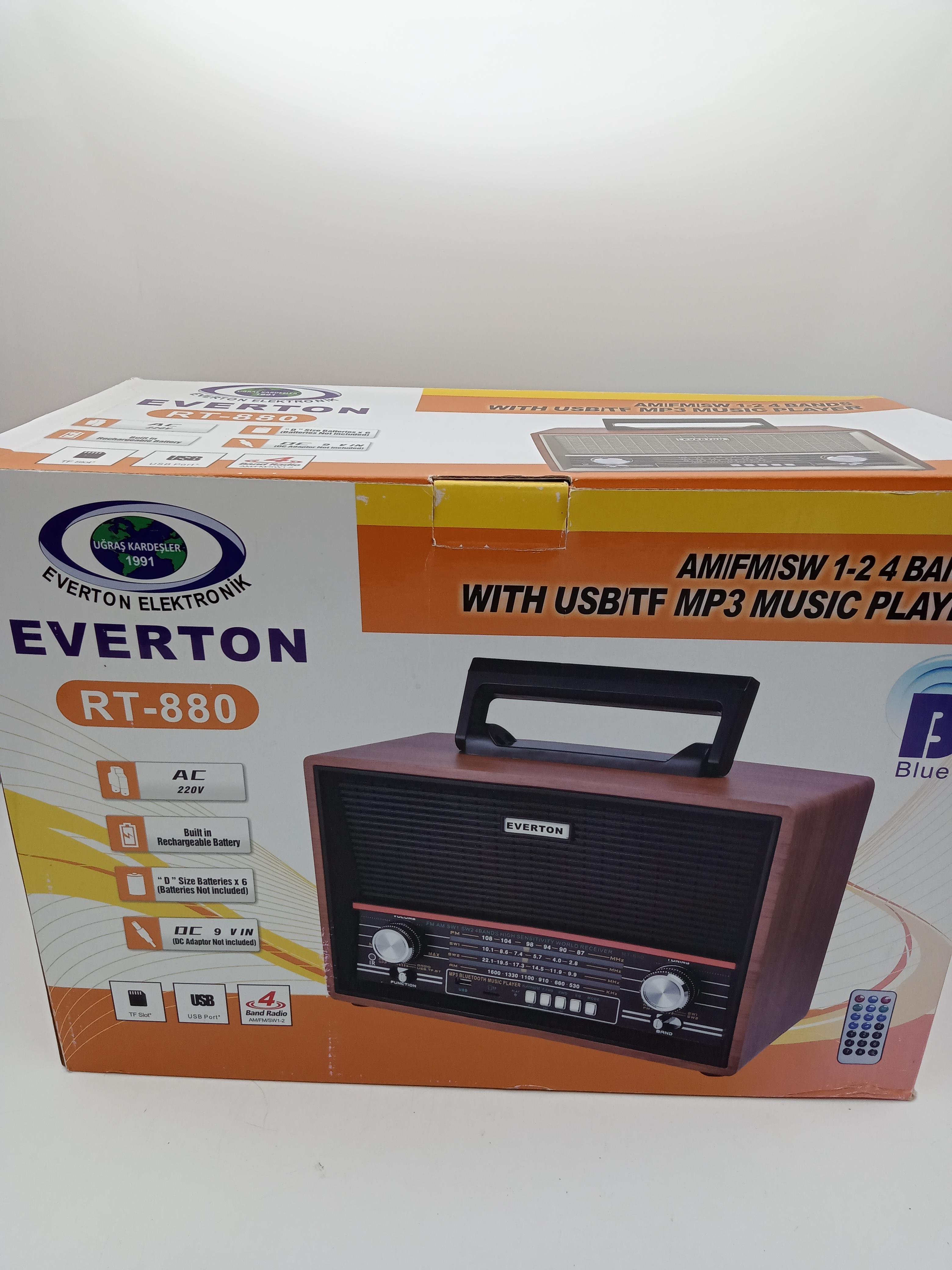 EVERTON RT880  NOSTALJİK RADYO