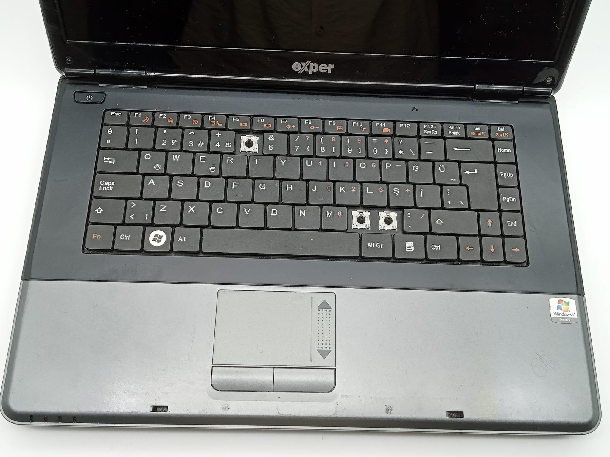 EXPER W50SI1 İKİNCİ EL NOTEBOOK