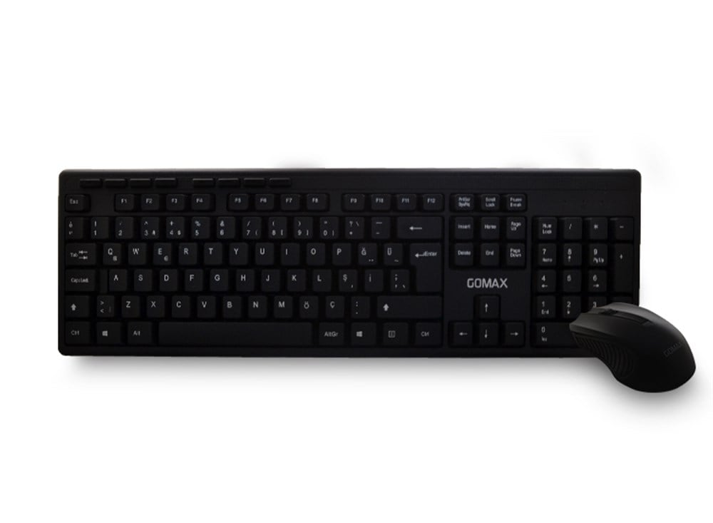 GOMAX K3 2.4GHZ KABLOSUZ KLAVYE & MOUSE SETİ