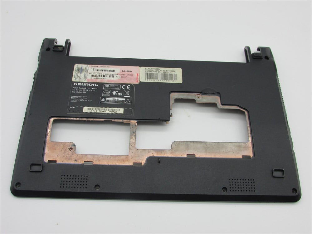 GRUNDİG  1020 1110 MİNİ NOTEBOOK Alt Kasa