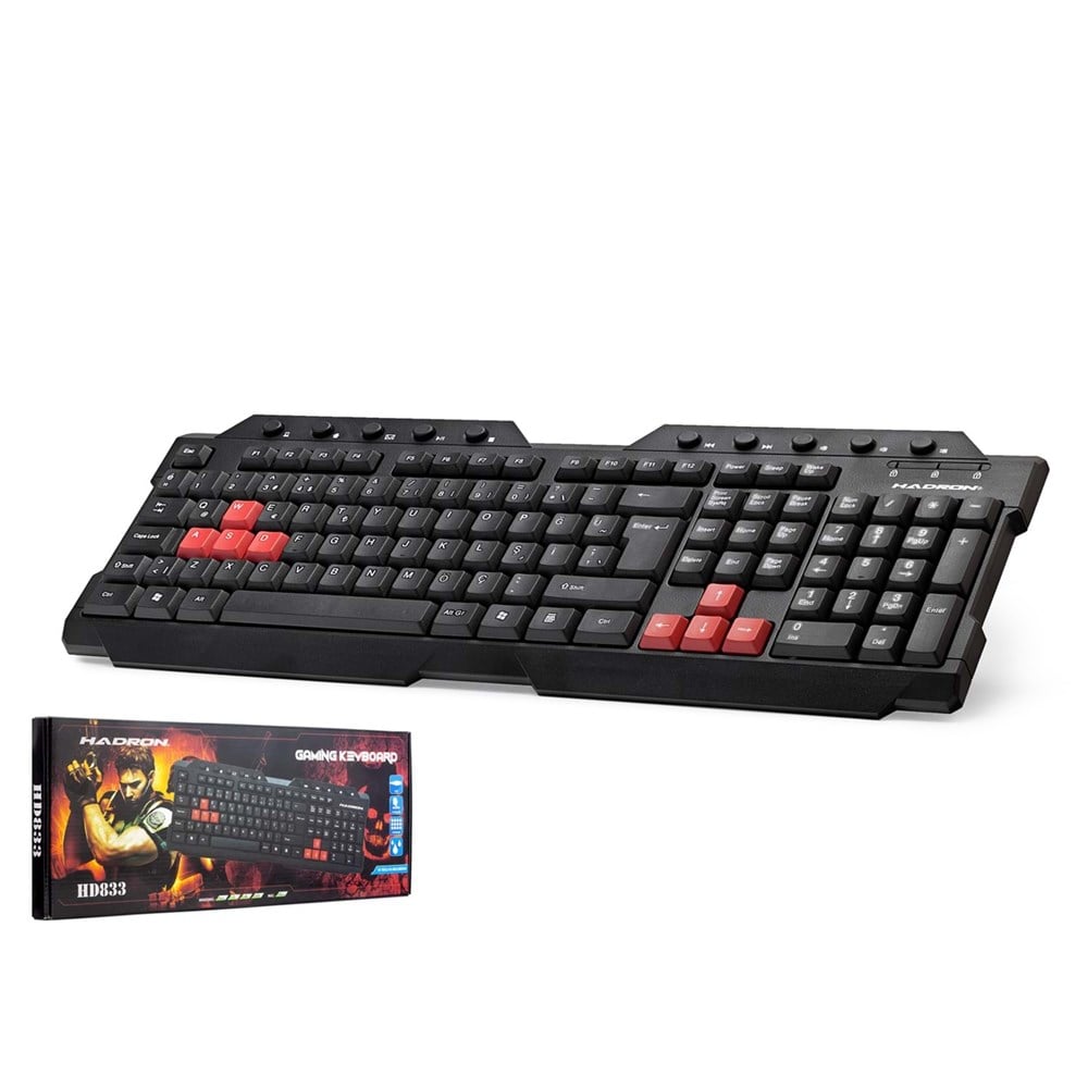 HADRON HN833 KLAVYE Gaming MULTIMEDIA Q