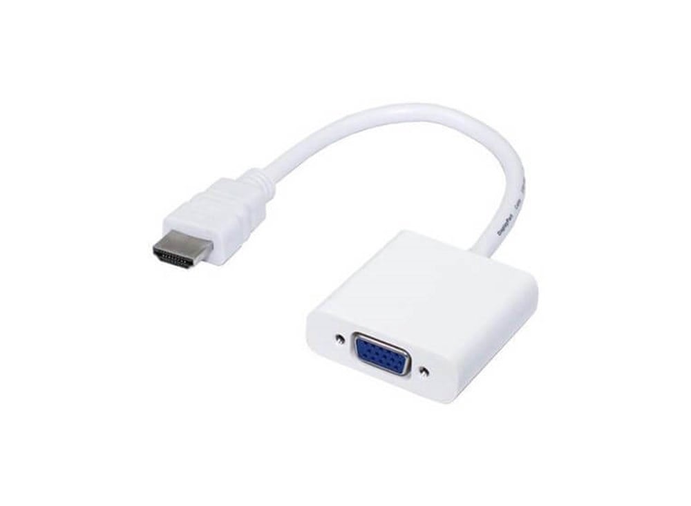 HDMI TO VGA DÖNÜŞTÜRÜCÜ Beyaz