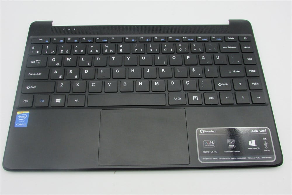 HOMETECH ALFA 300İ Notebook Ust Kasa+ Klavye