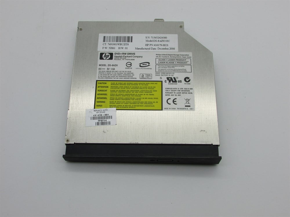 HP - Dv6000 Notebook Dvd Room