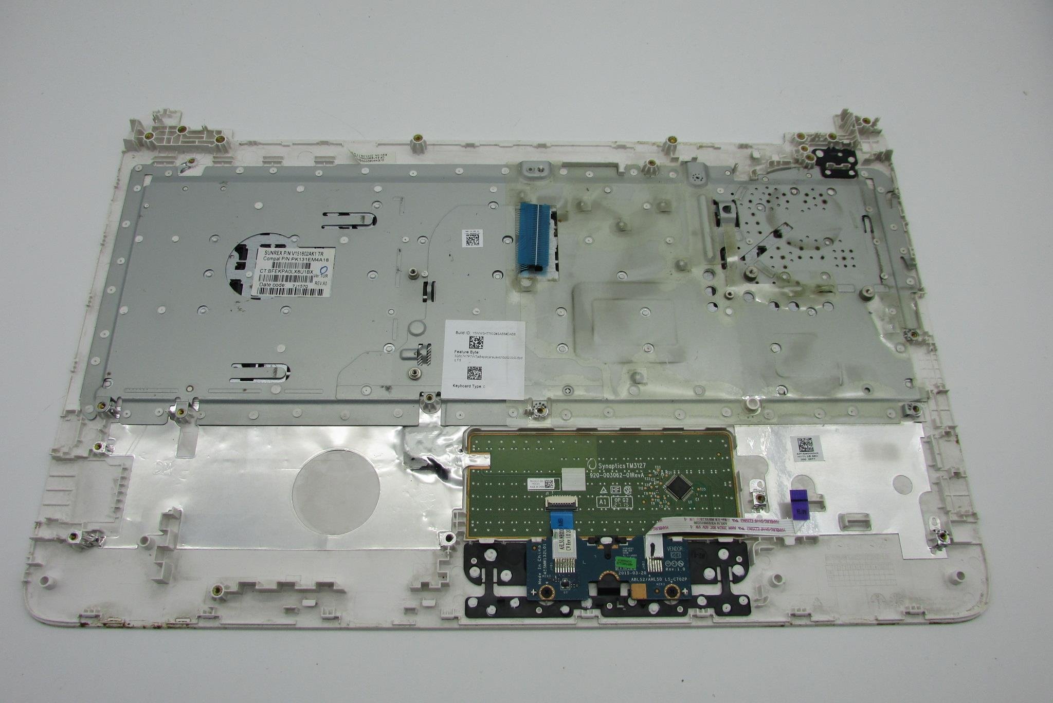 HP 15 AF111NT Notebook Ust Kasa Klavye