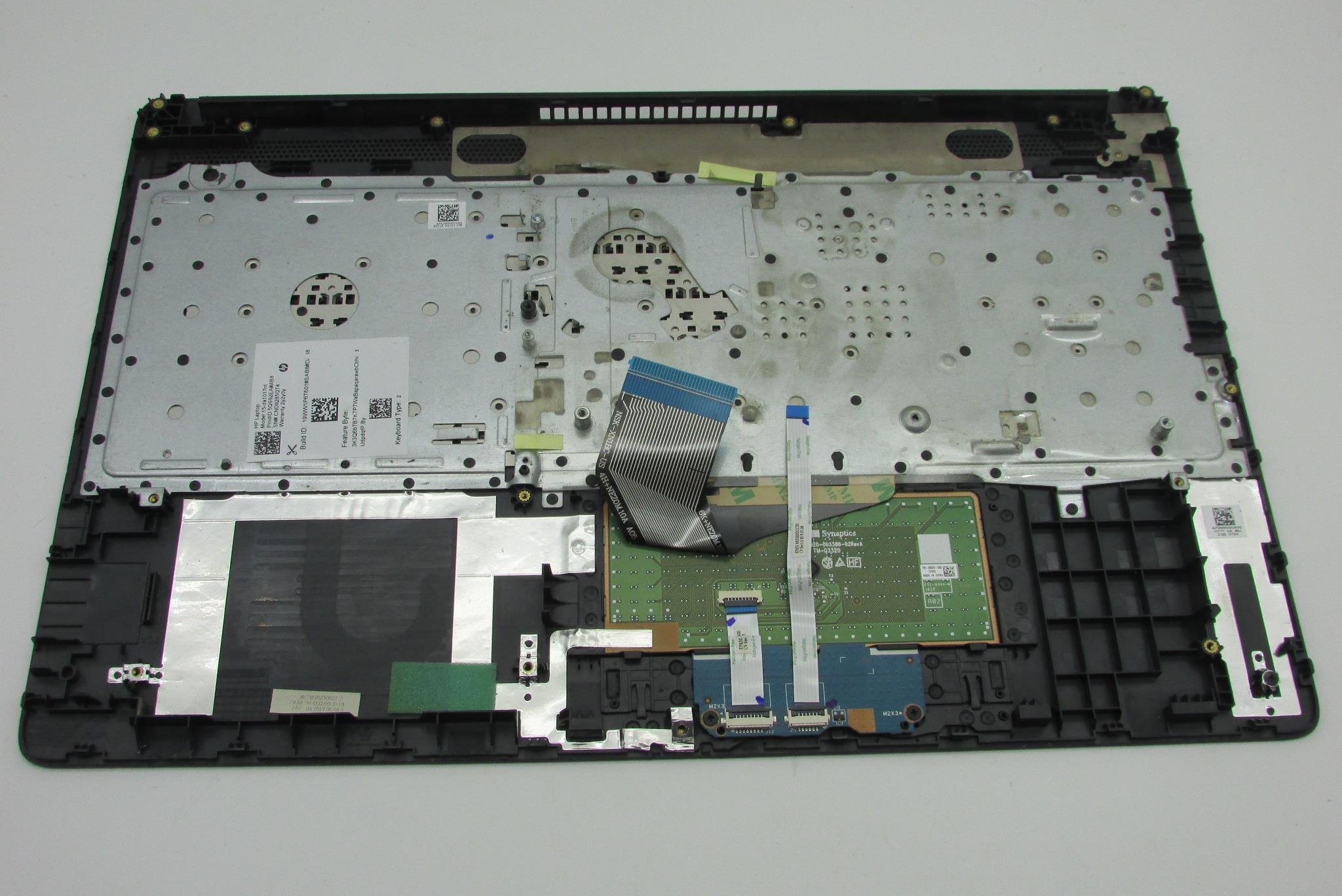 HP 15 da101nt Notebook Ust Kasa Klavye