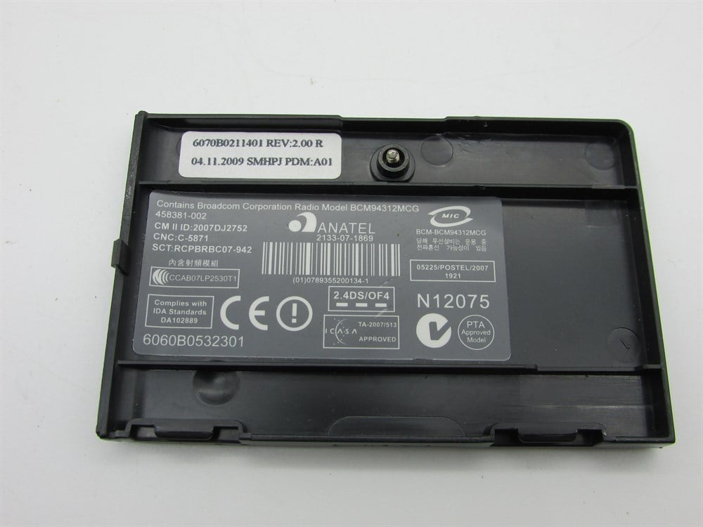 HP 550 Notebook Harddisk Kapak