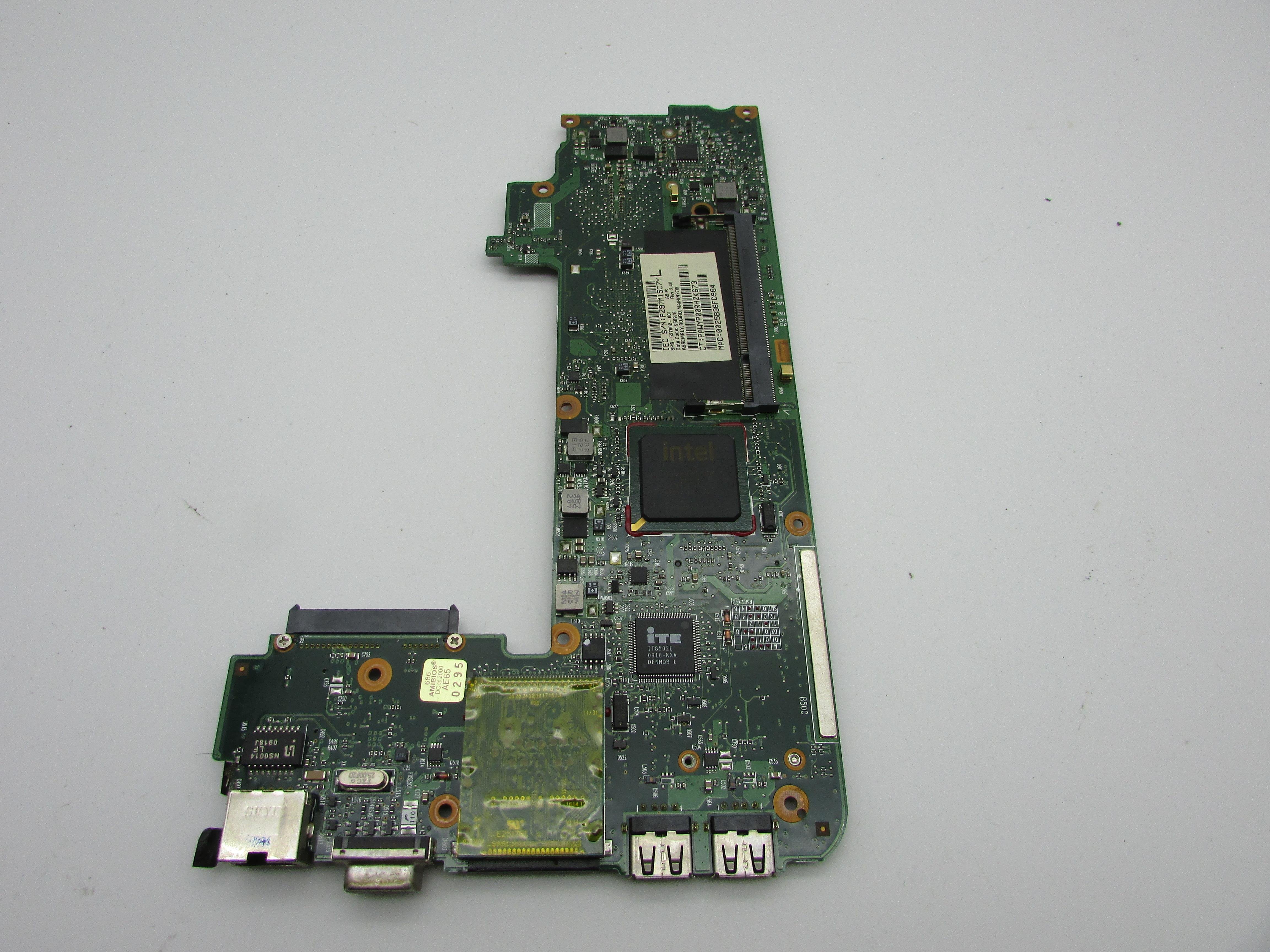 HP COMPAQ MİNİ  110 CQ10-600 CQ10-700 HSTNN F05C Minibook Anakart