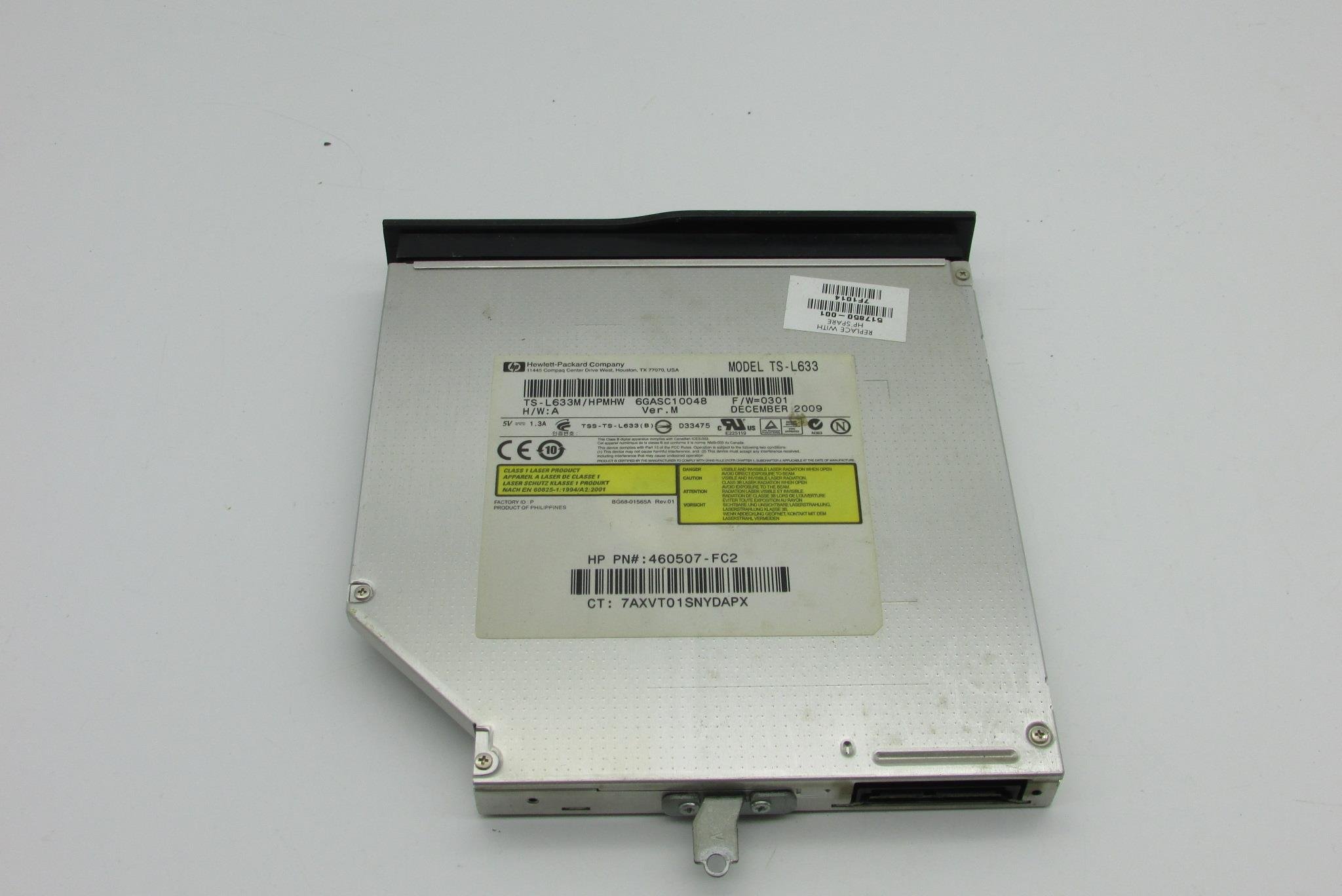 HP CQ61 210ST Notebook  Dvd Rom