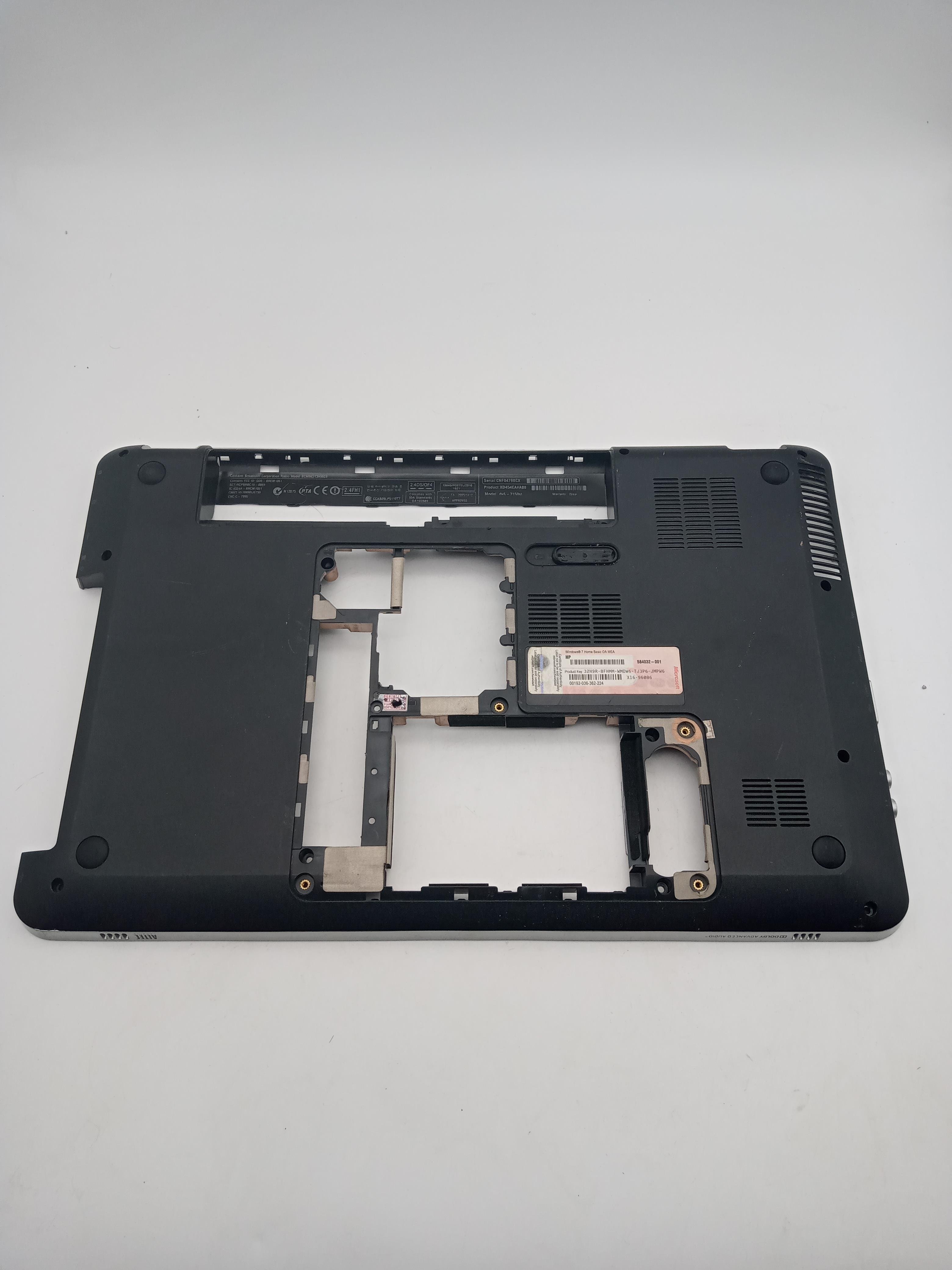 HP DV6 3150st Notebook Alt Kasa