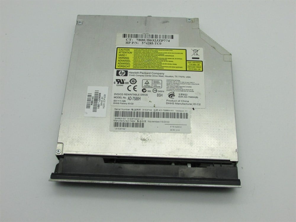 HP Dv6 3320st Notebook Dvd Rom